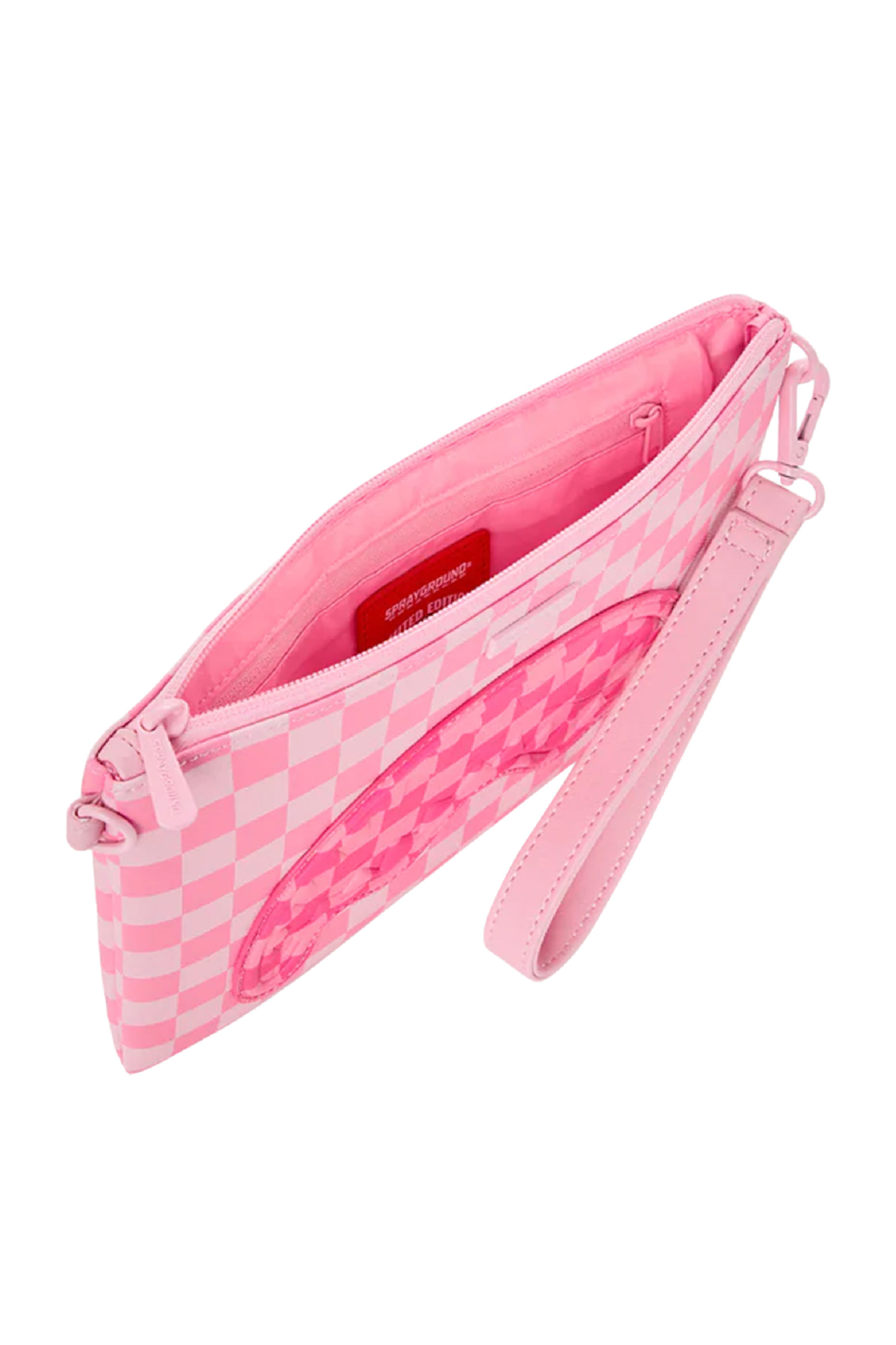 حقيبة كلاتش بنقشة مربعات شارك ان باريس للأطفال