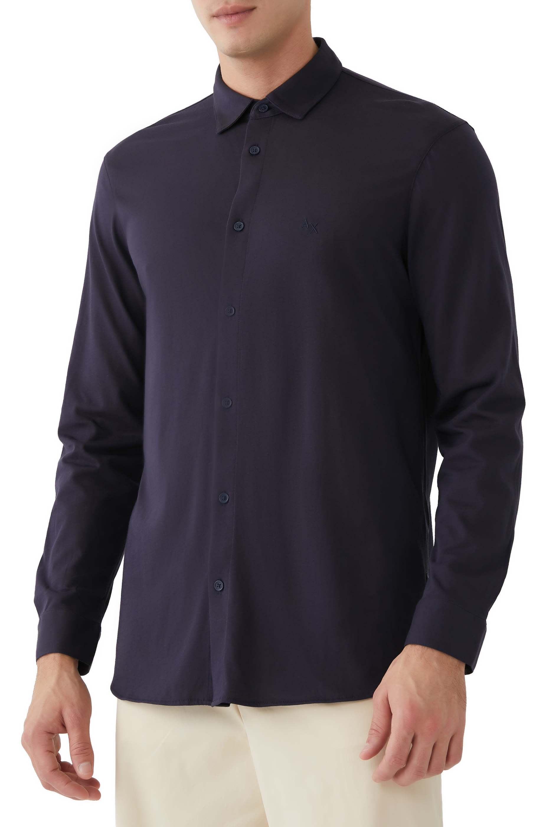 قميص ديجيتل ديزرت بقصة عادية وشعار الماركة