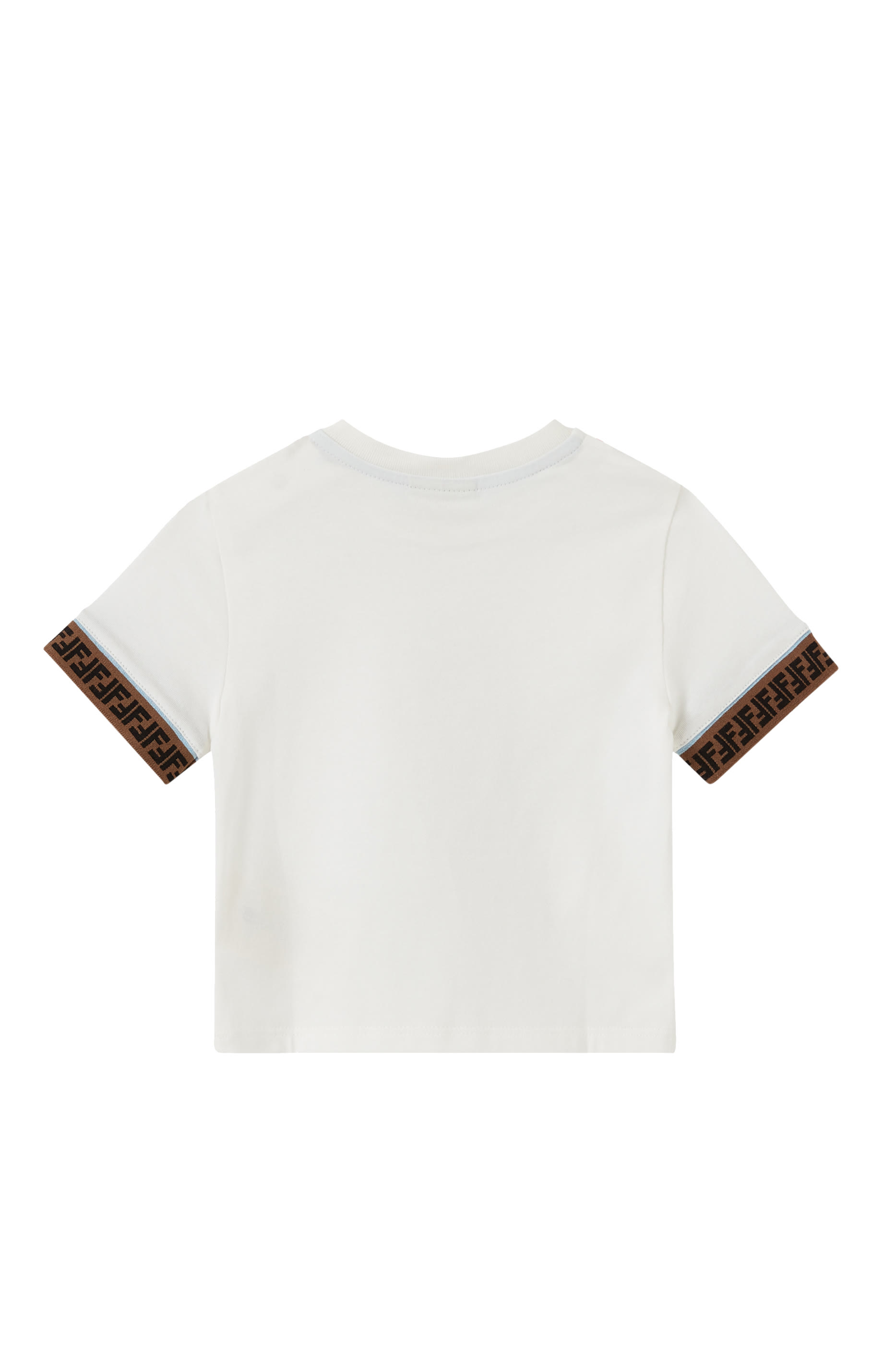 تي شيرت بشريط بشعار الماركة