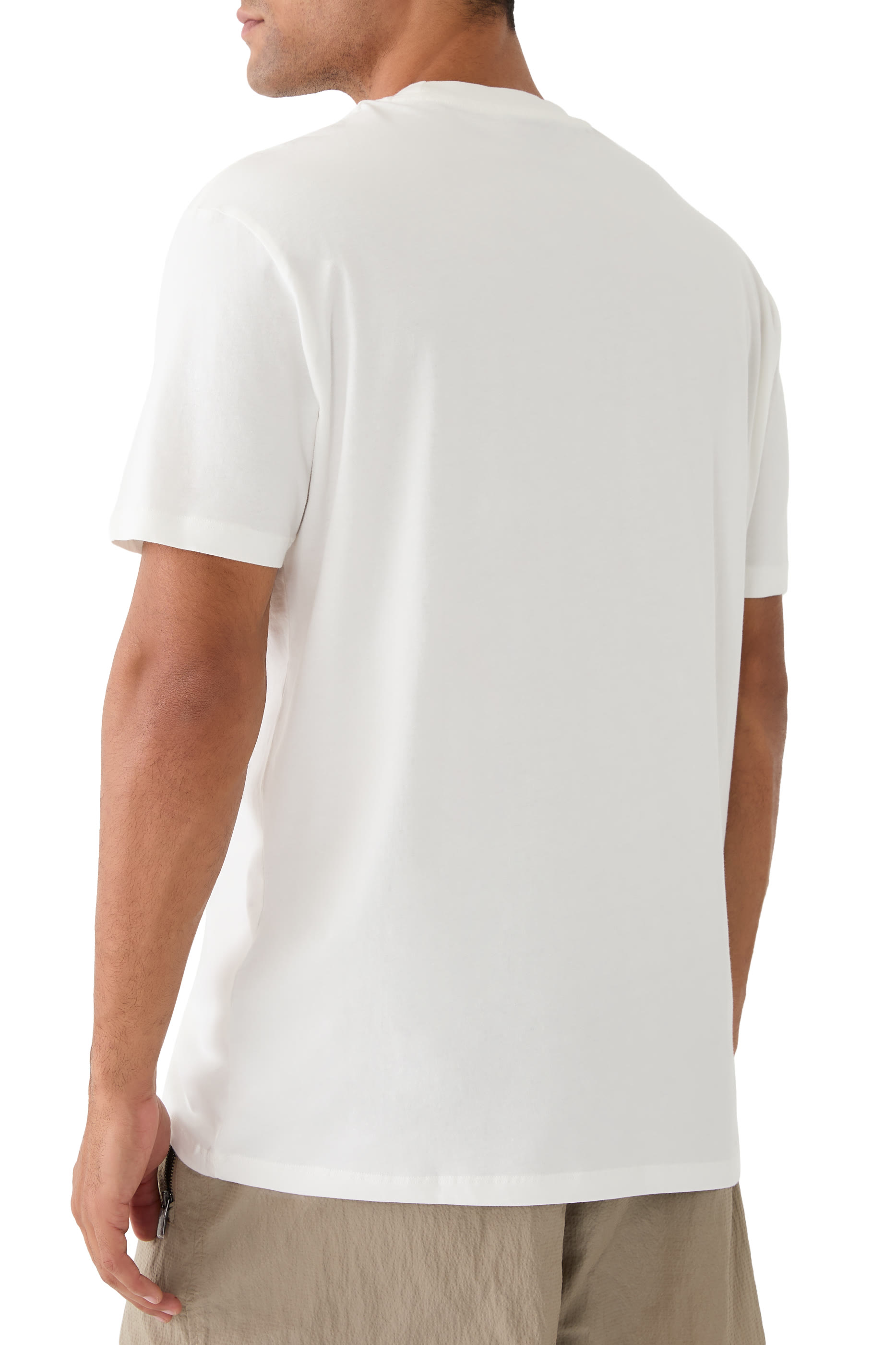 تيشيرت بحروف شعار الماركة جيرسيه