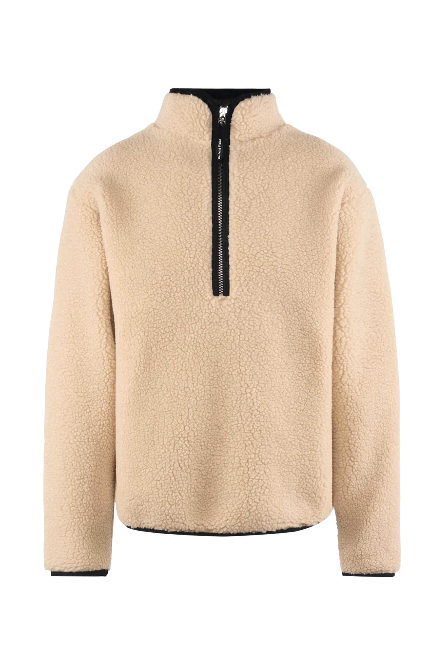 سترة بنصف سحاب منسوجة 