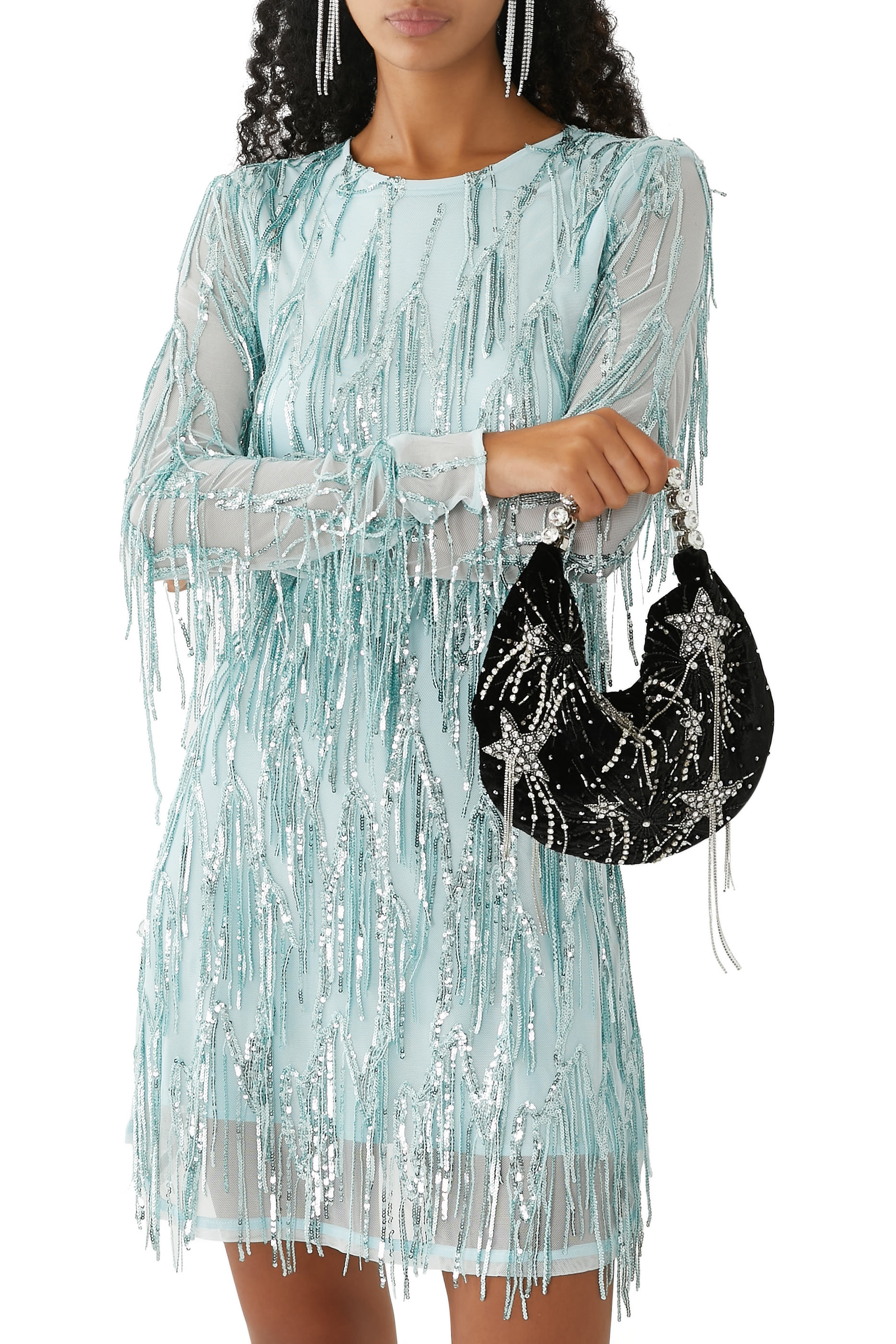 حقيبة هوبو مخمل