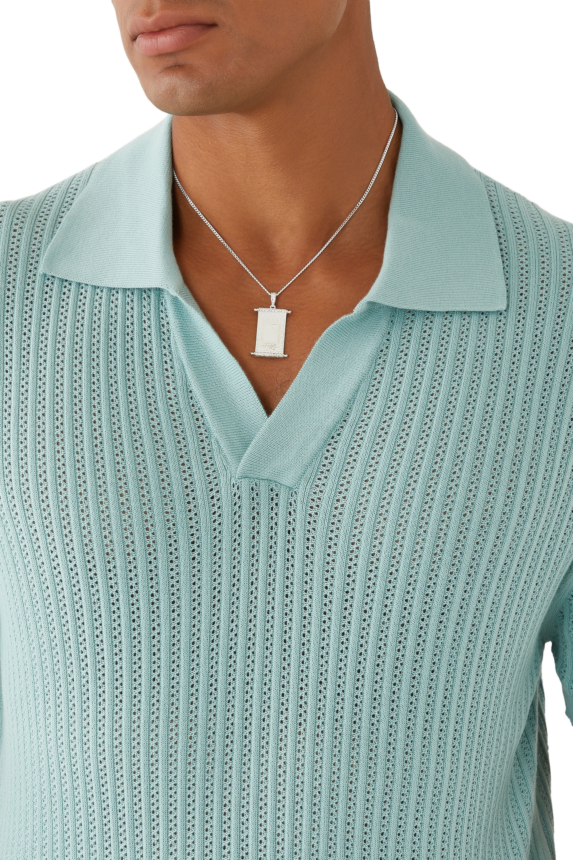 قلادة اينشنت سكرول، فضة إسترلينية