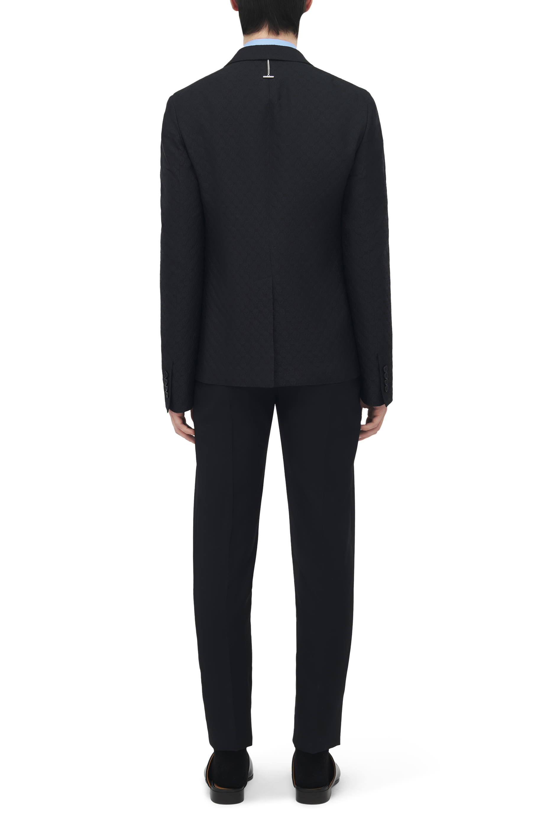 Skull Jacquard Deconstructed Jacket