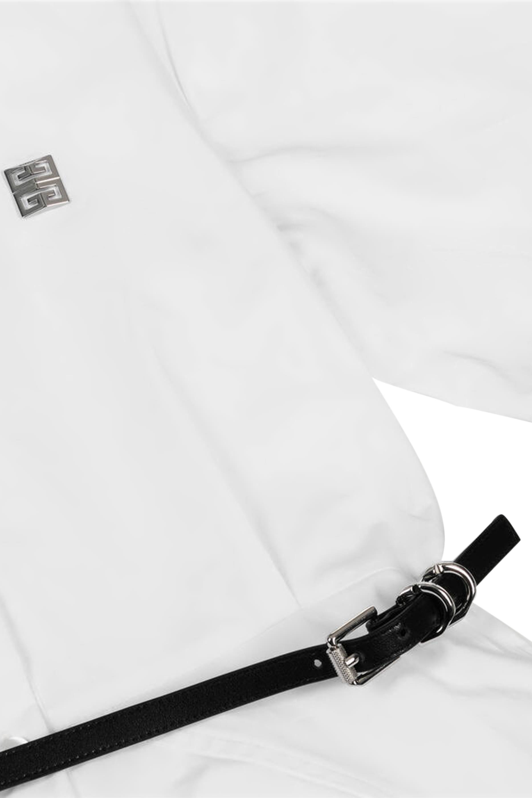 فستان بتصميم قميص بشعار الماركة للأطفال