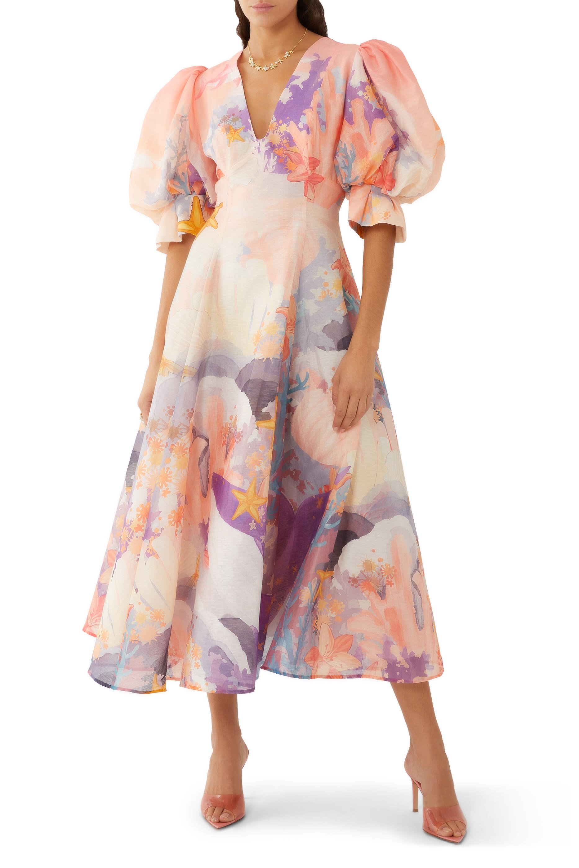 فستان لارا طويل