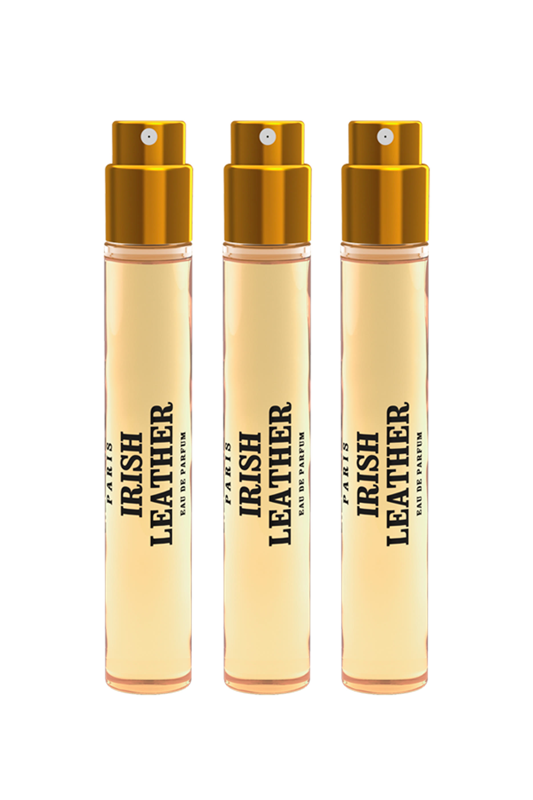 مجموعة عبوات إعادة ملء عطر ايريش ليذر 3 قطع