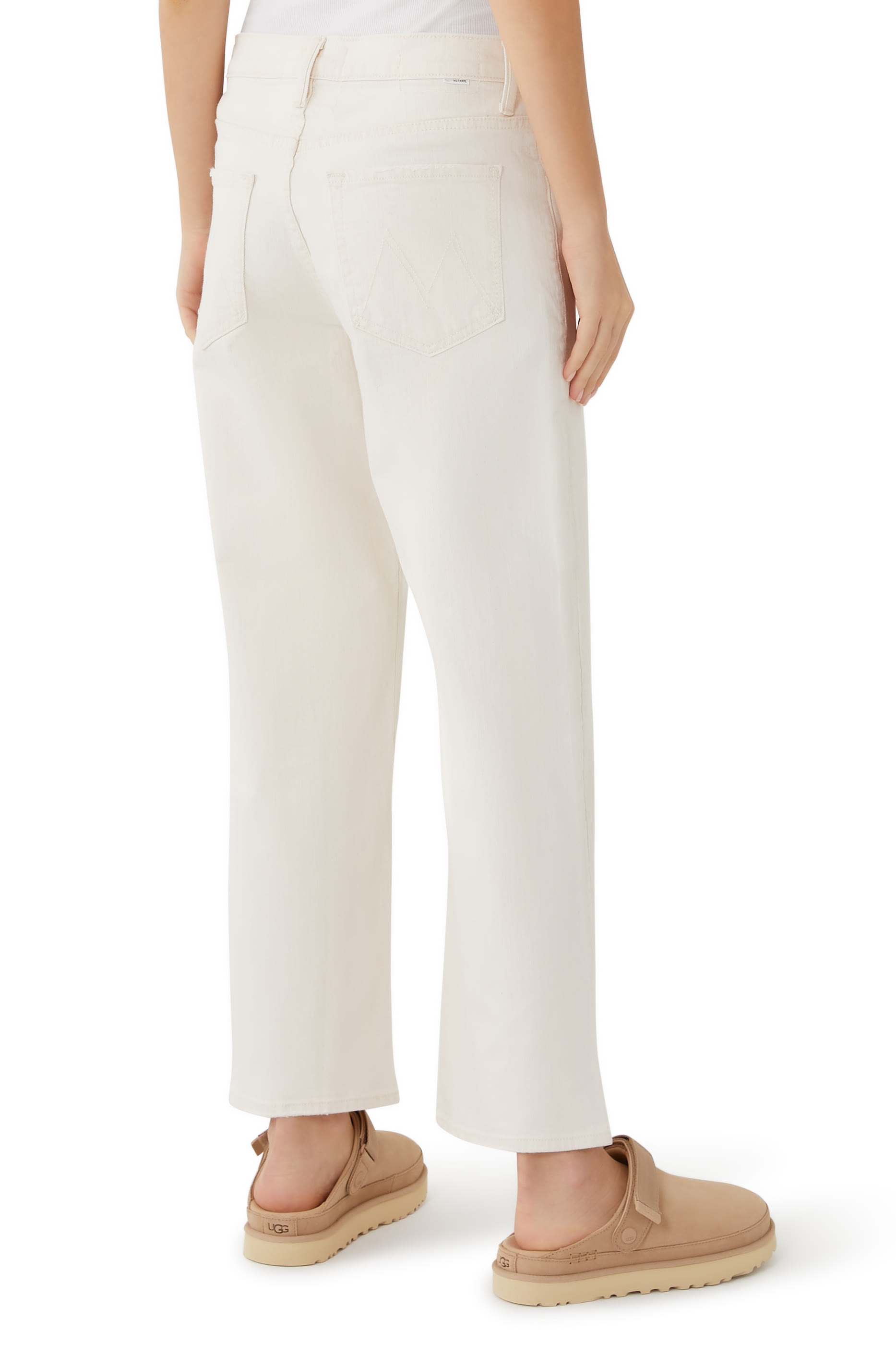 بنطال جينز دودجر بطول الكاحل