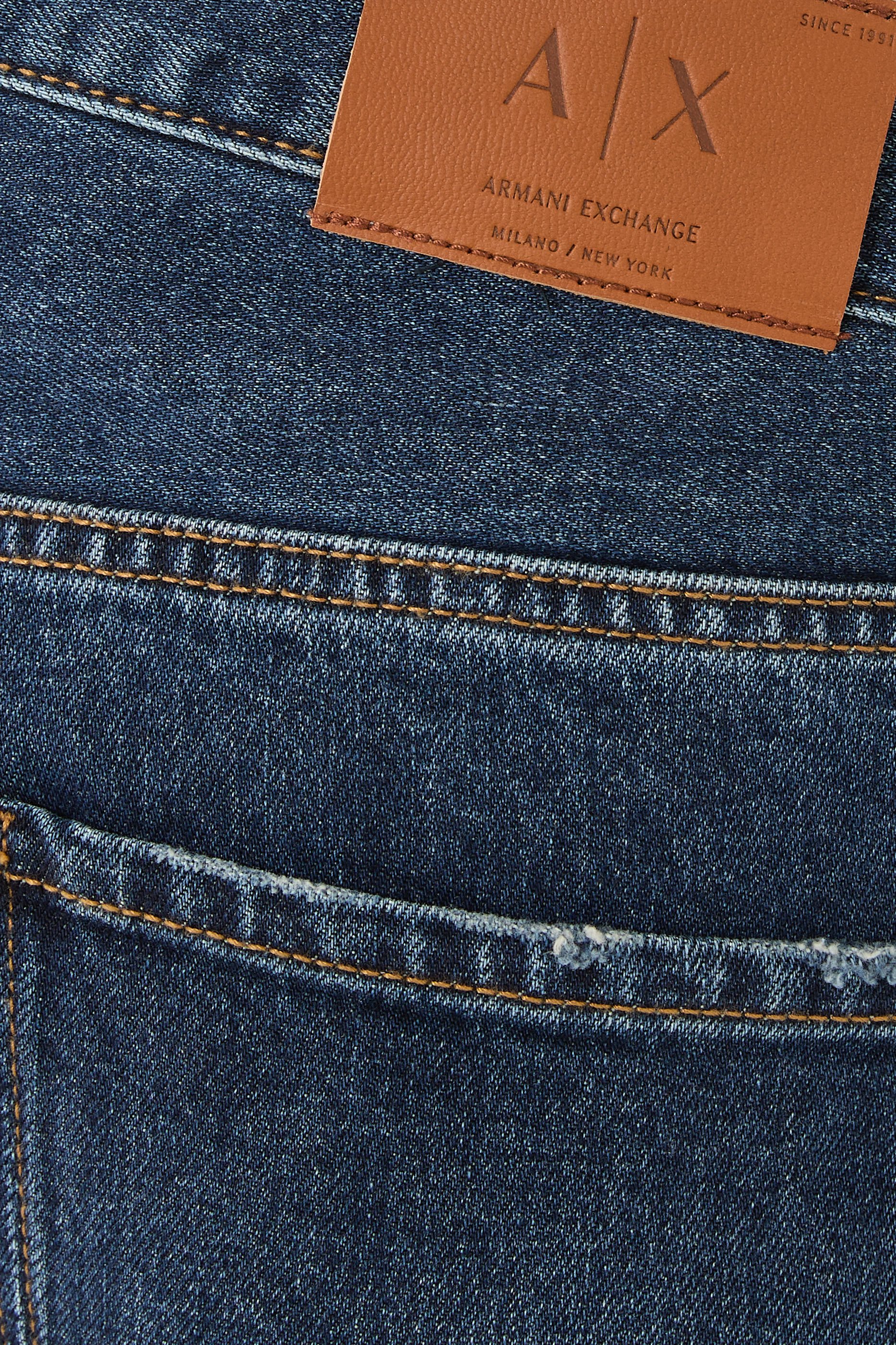 بنطال ون بلوك اب بقصة ضيقة دنيم