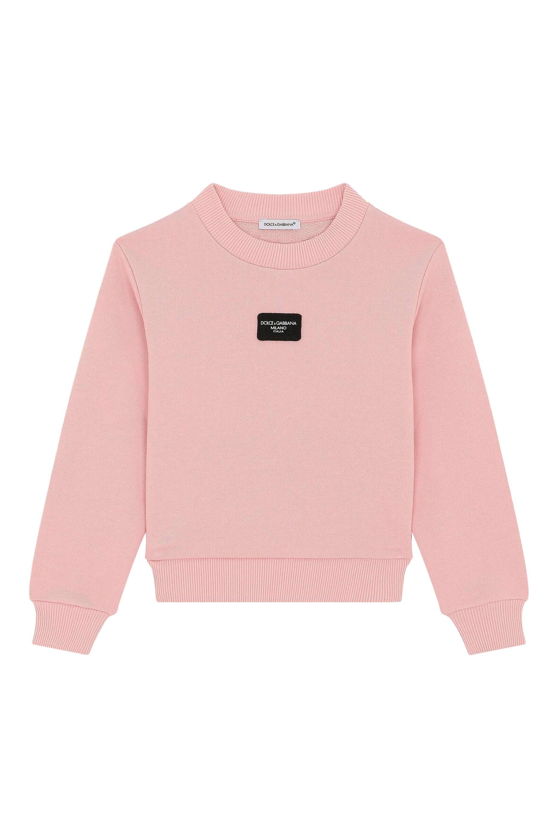 سويت شيرت جرسيه بشعار الماركة للأطفال