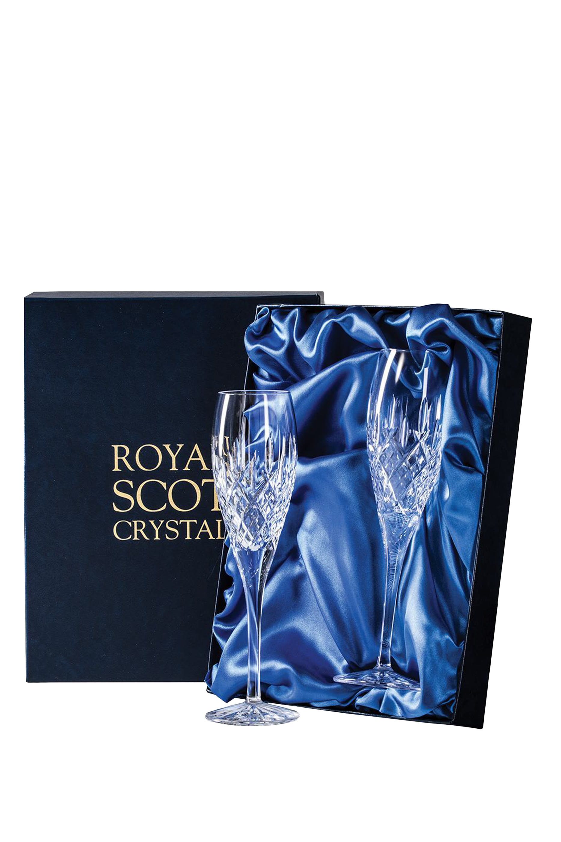 طقم كاسات كريستال، قطعتين