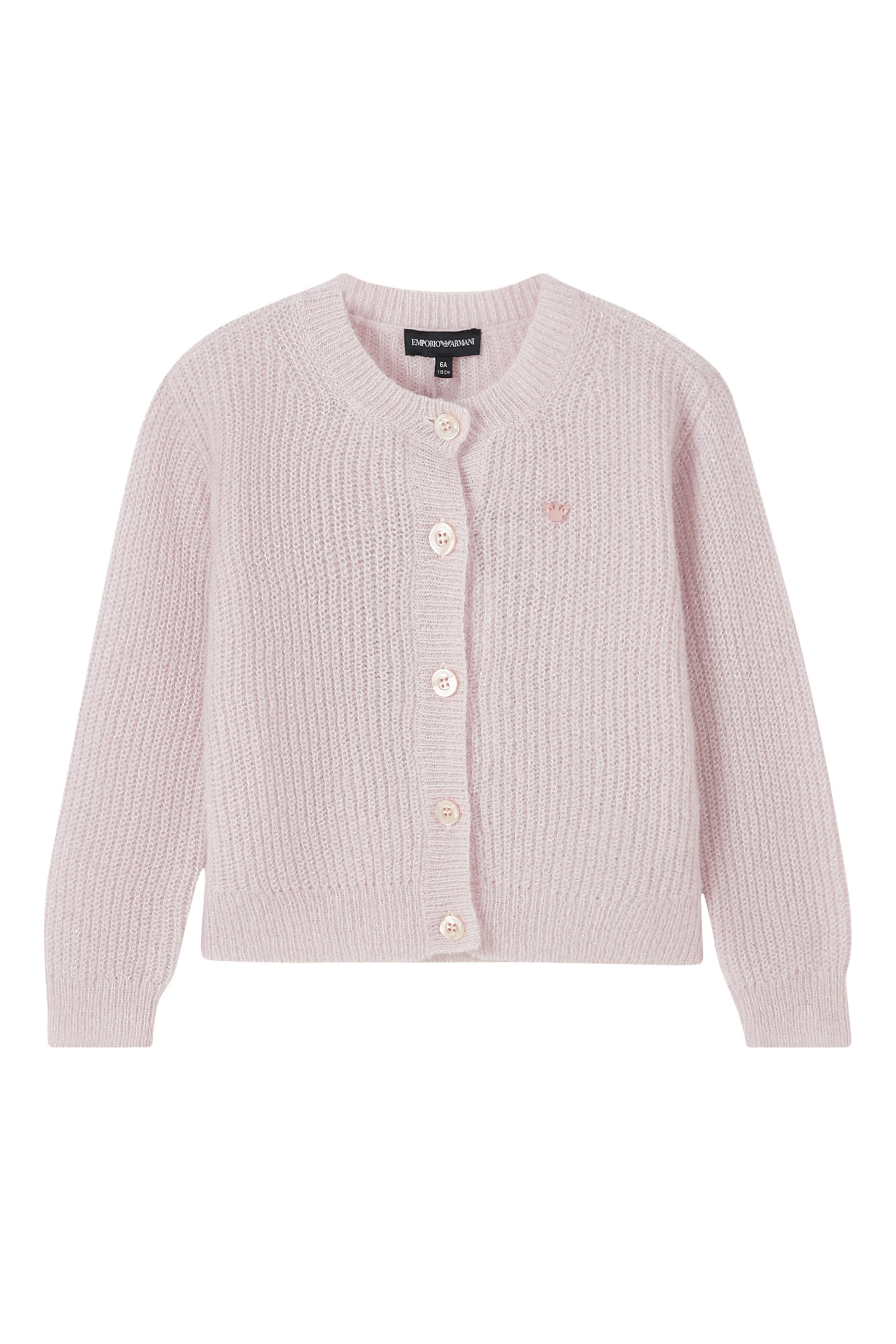 كارديغان بشعار الماركة صوف الألبكة للأطفال