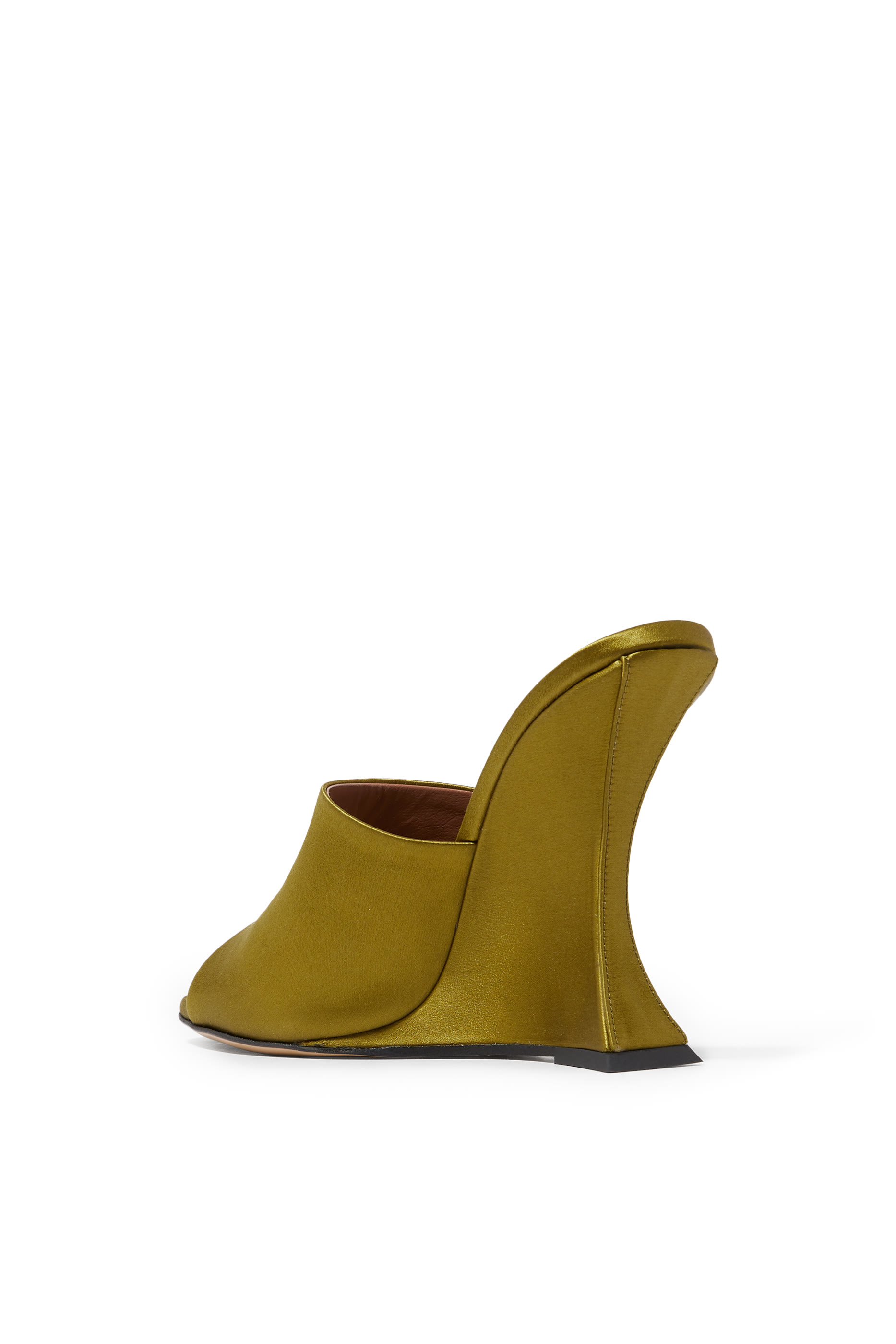 حذاء نينا 105 مفتوح من الخلف بكعب ويدج ستان