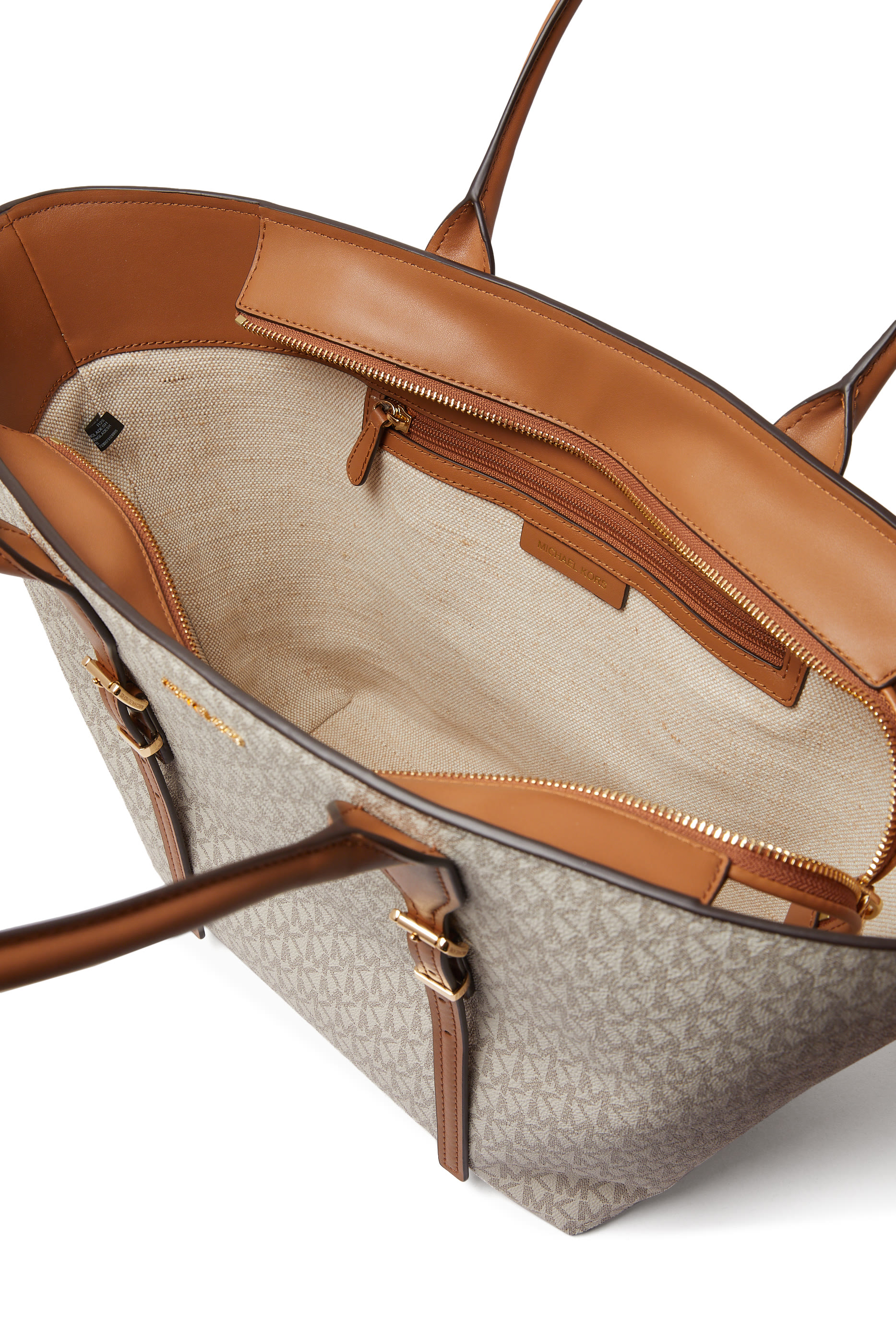 حقيبة يد موري كبيرة بشعار الماركة