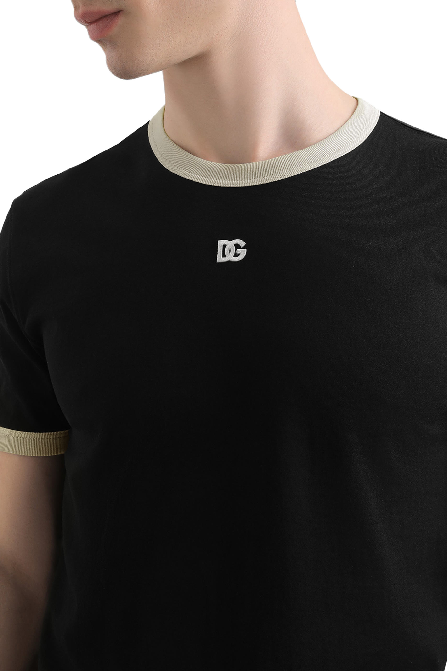 تيشيرت مطرز قطن