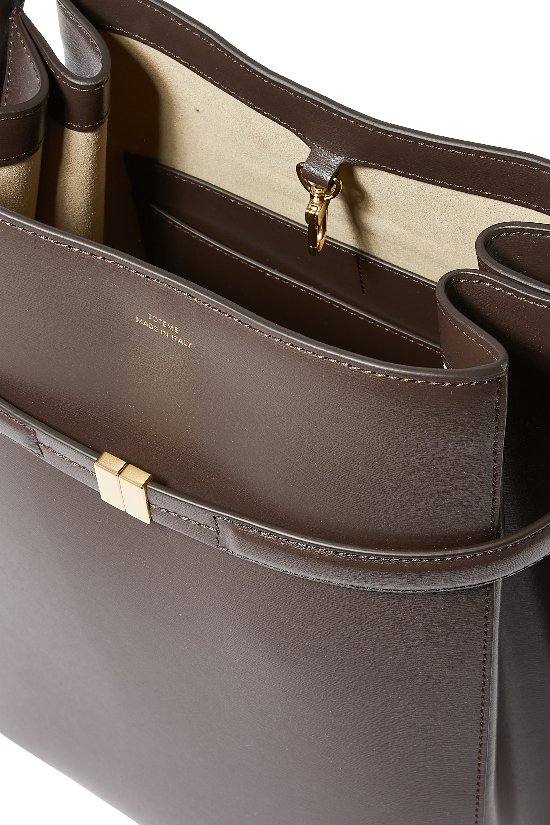 حقيبة باكيت بحزام جلد