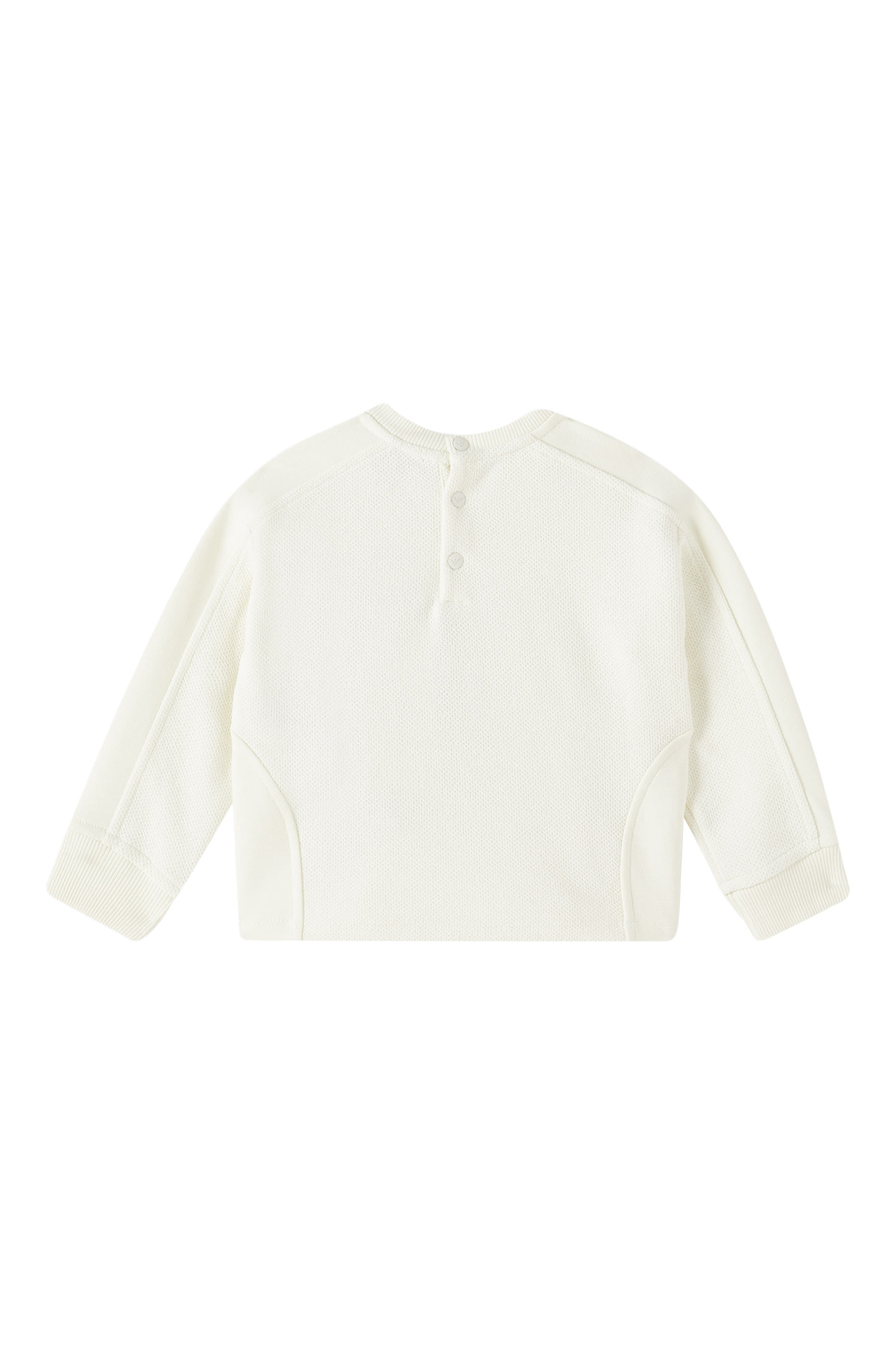 سويت شيرت بشعار الماركة صوف للأطفال