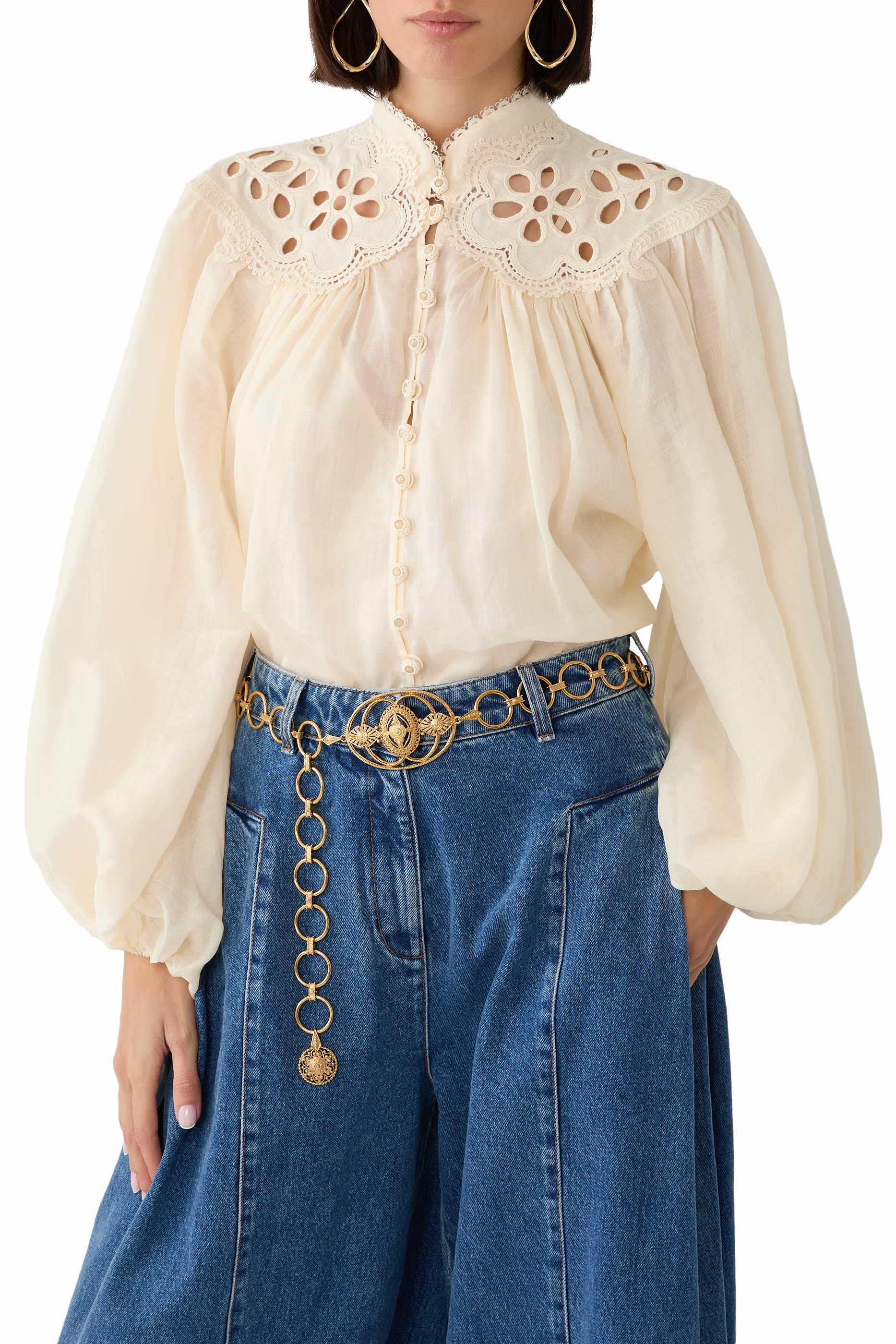 حزام بحلي بتصميم أحجار براقة