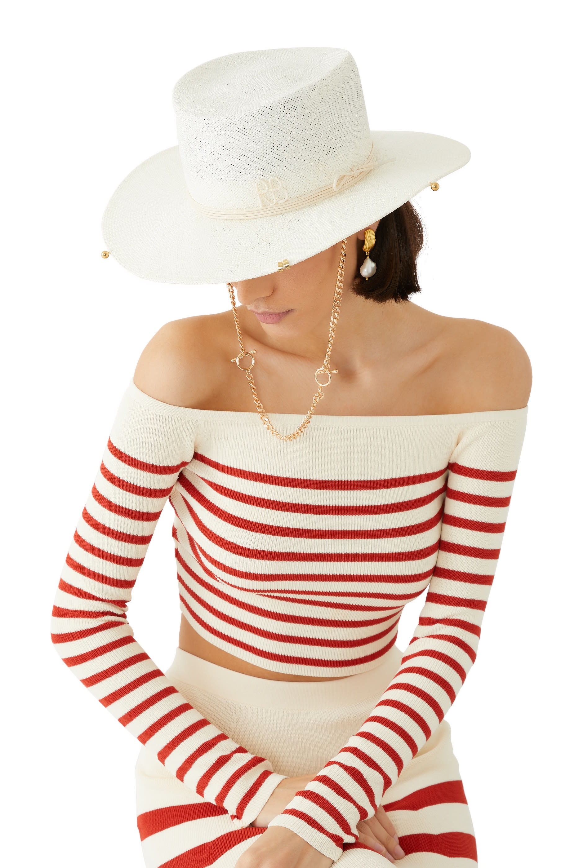 قبعة غامبلر سيسال بحمالة سلسلة