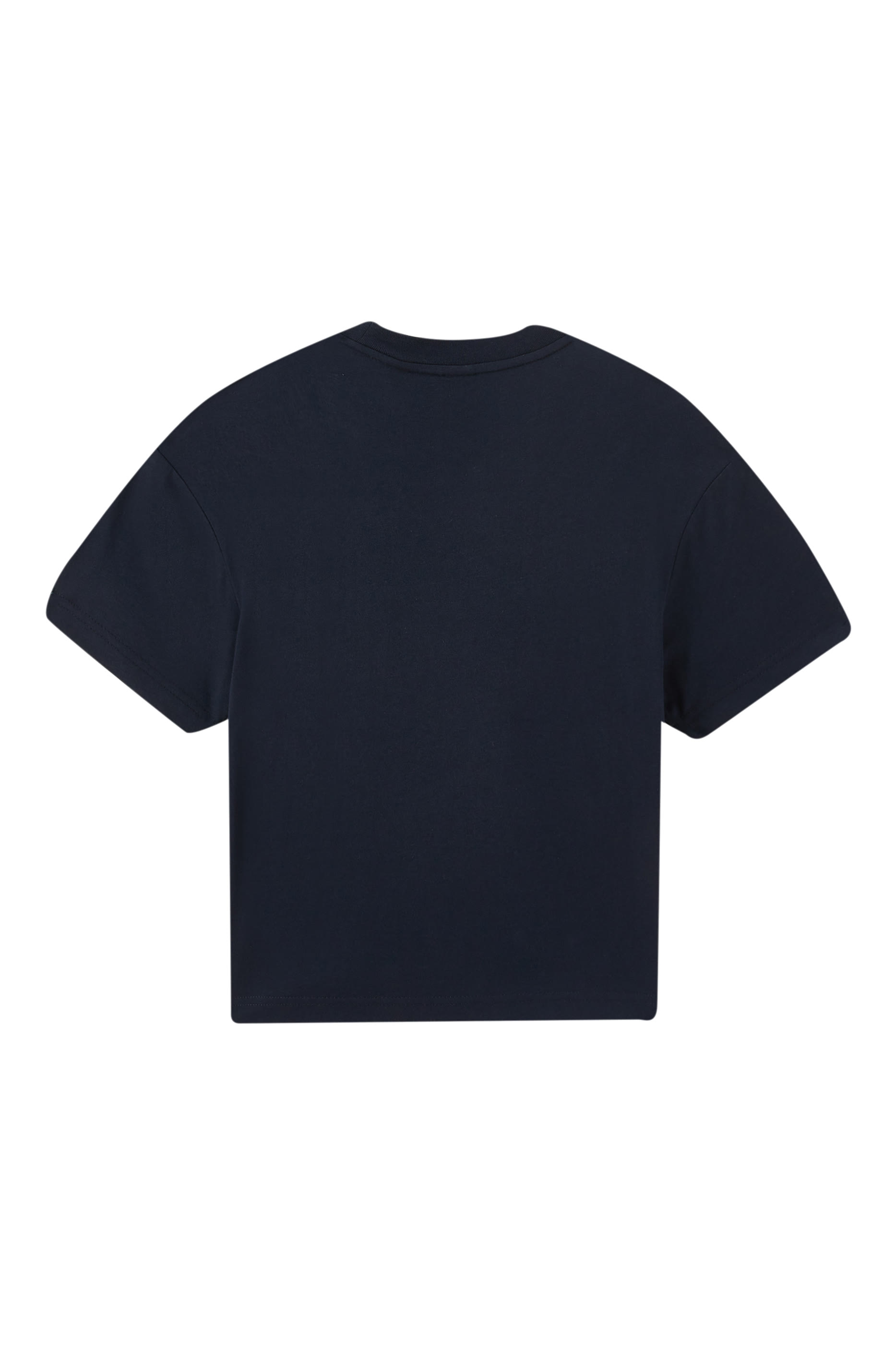 تيشيرت بشعار الماركة قطن للأطفال