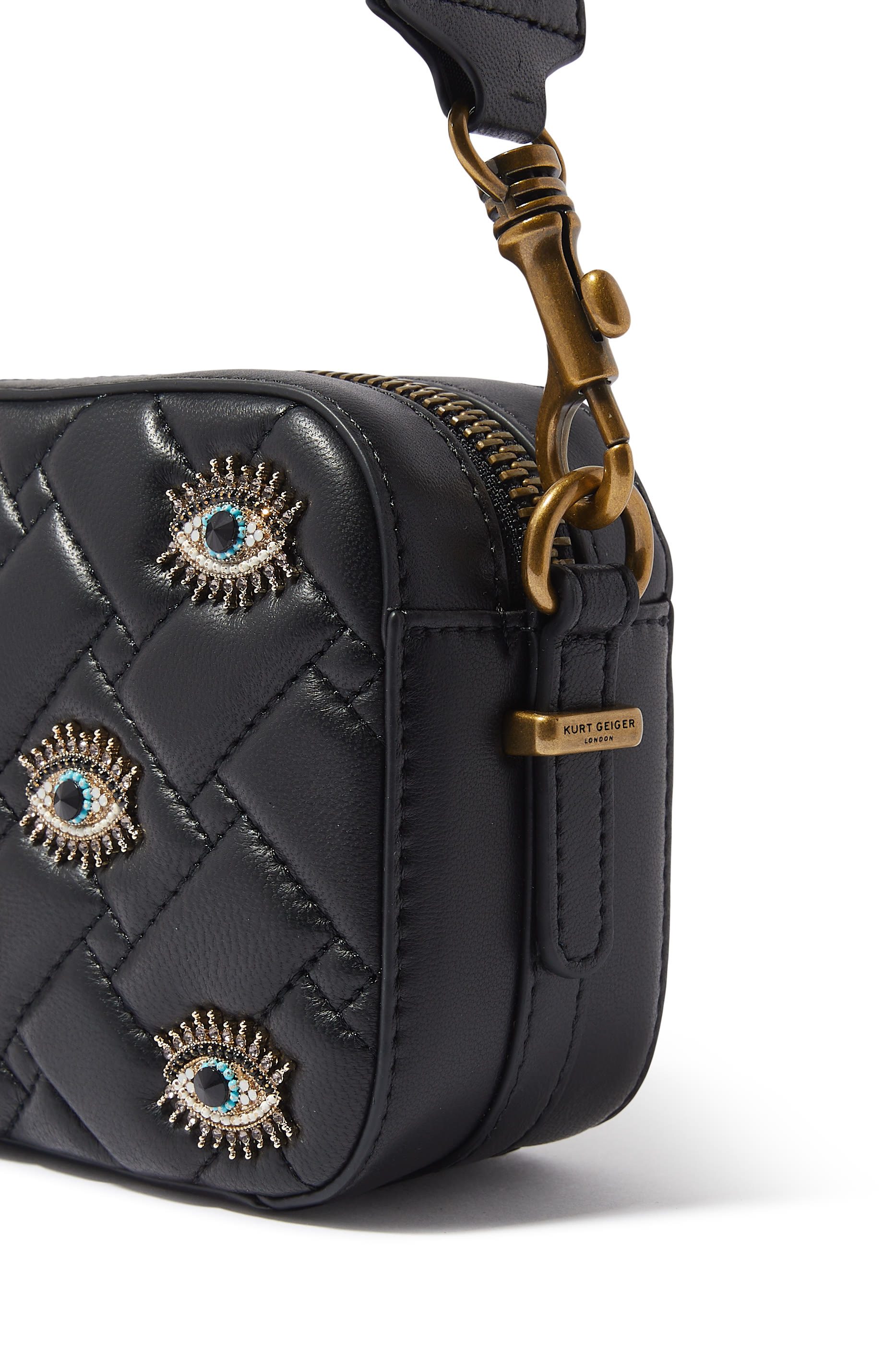 حقيبة كاميرا كنسينغتون صغيرة مزينة بعين