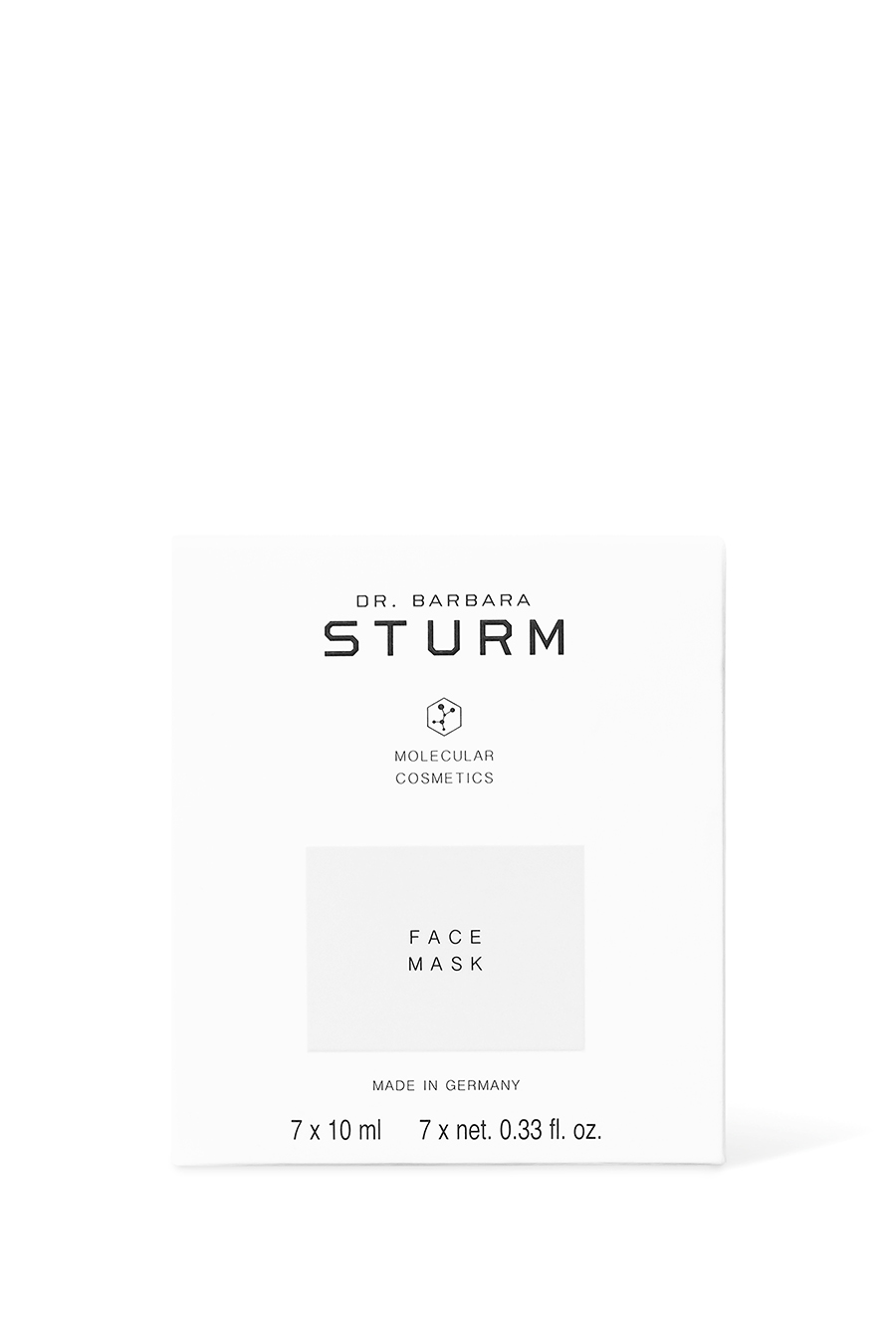 علبة بأقنعة للوجه، 7 قطع