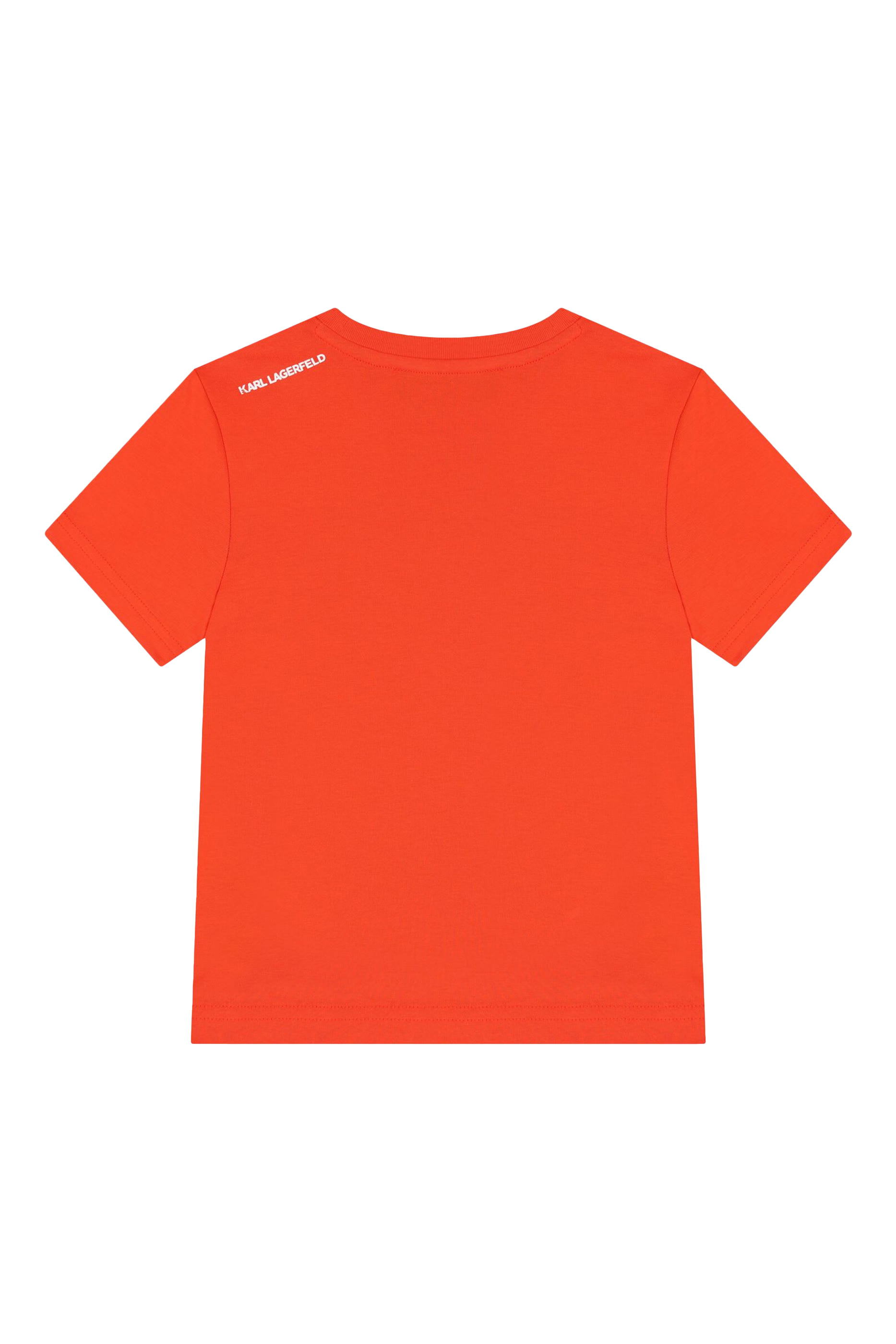 تيشيرت بنقشة شعار الماركة الغرافيكية للأطفال