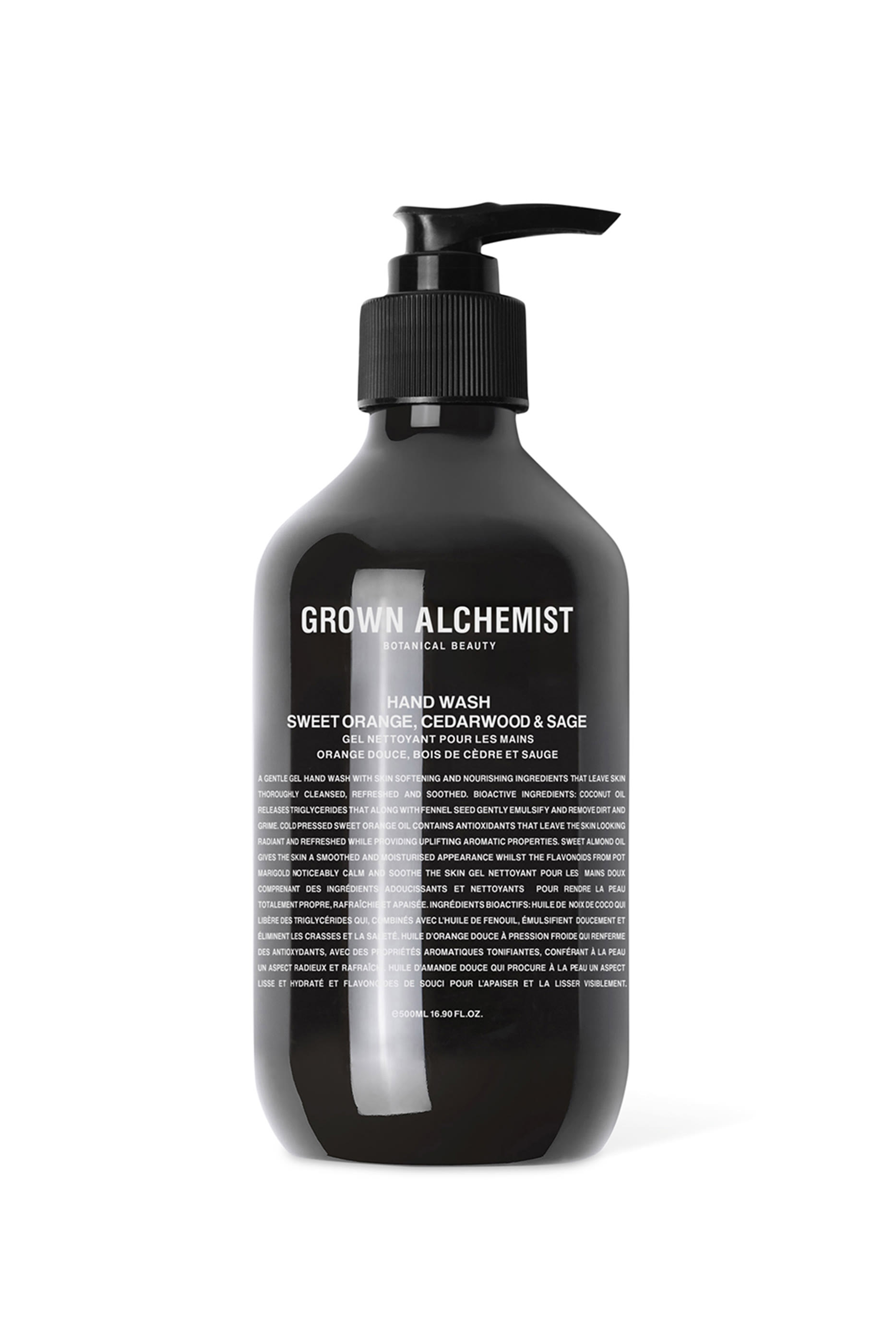 غسول لليد: بالبرتقال الحلو وخشب الأرز والمريمية