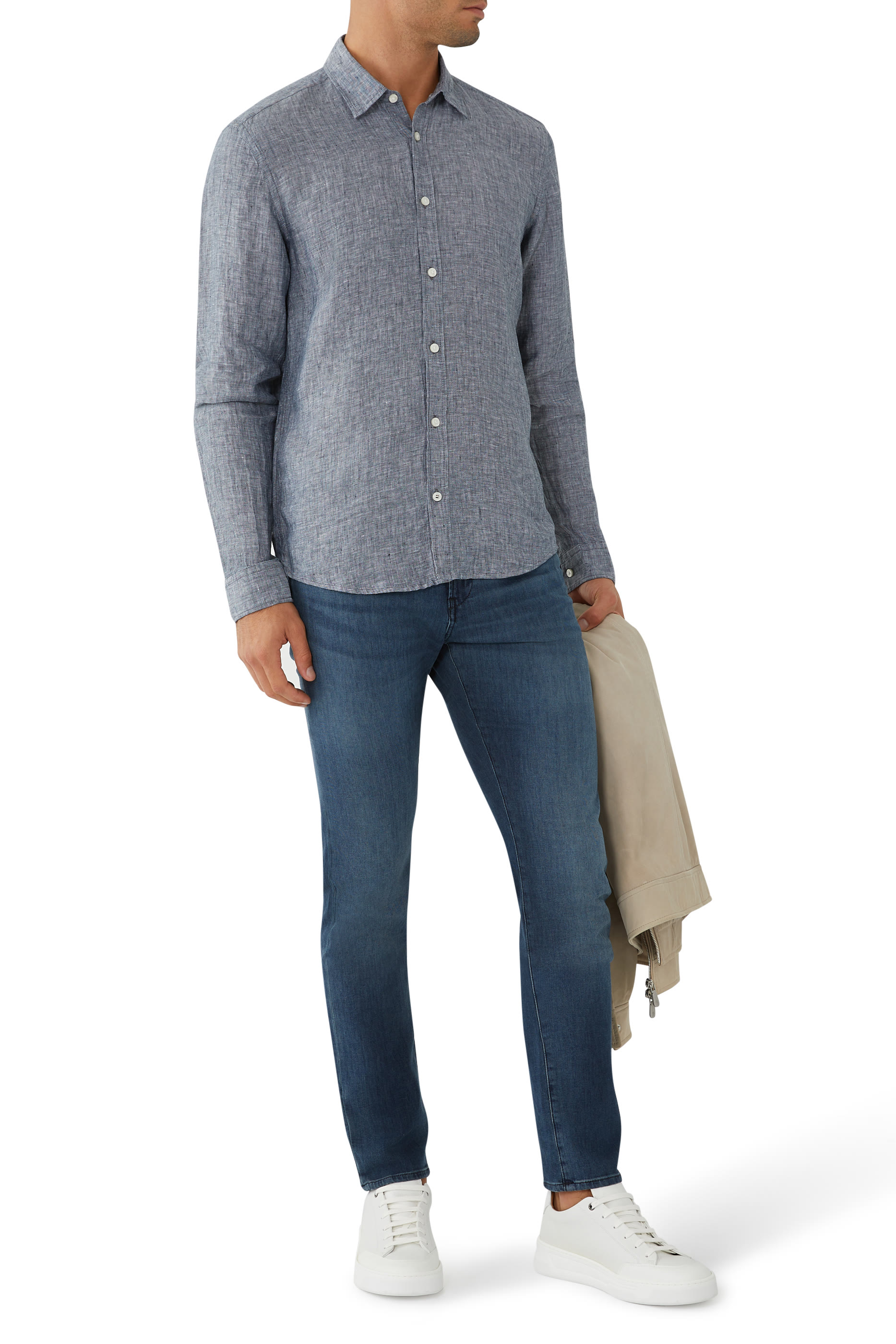 قميص ليام بأكمام طويلة