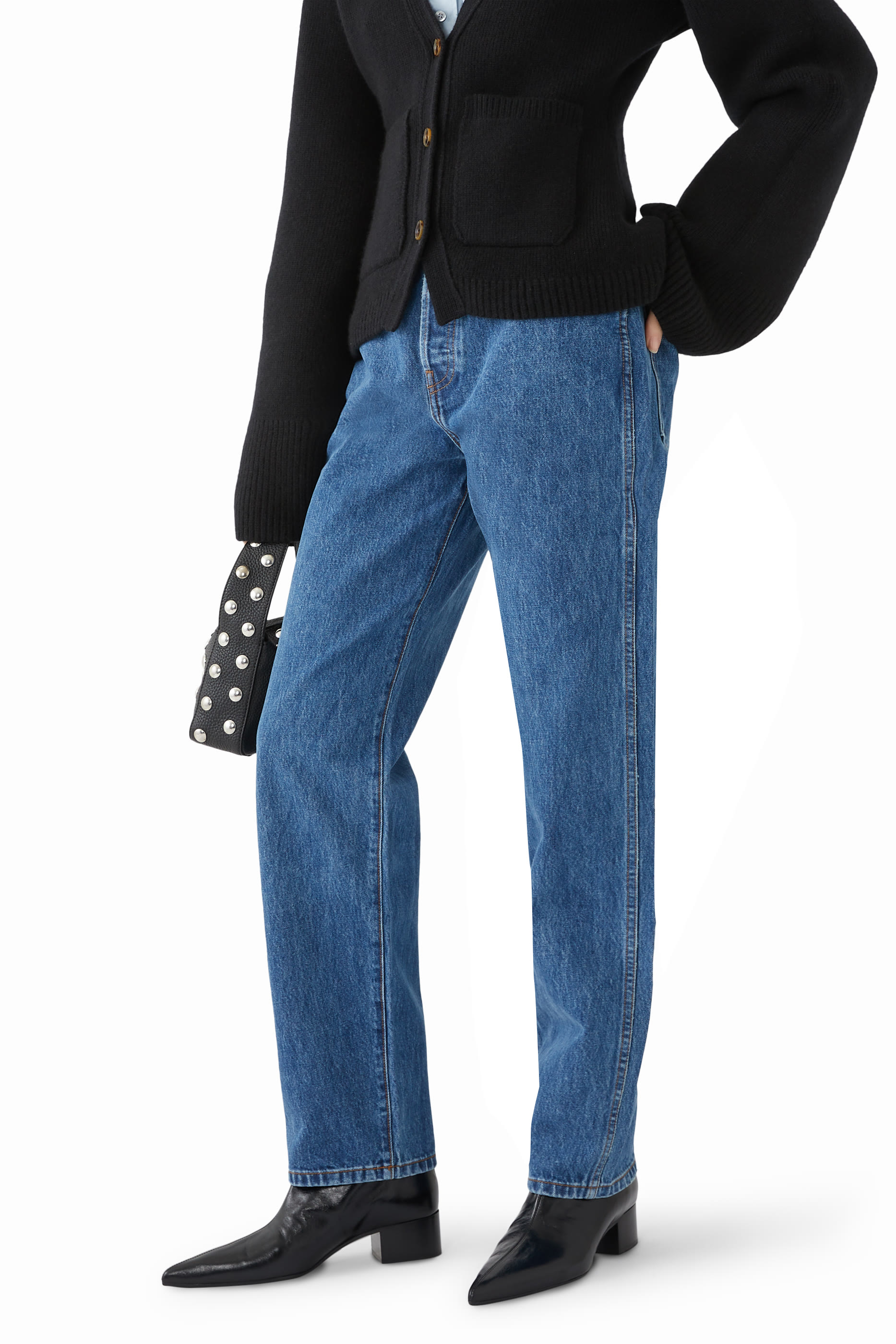 حذاء بوت أندي بطول الكاحل