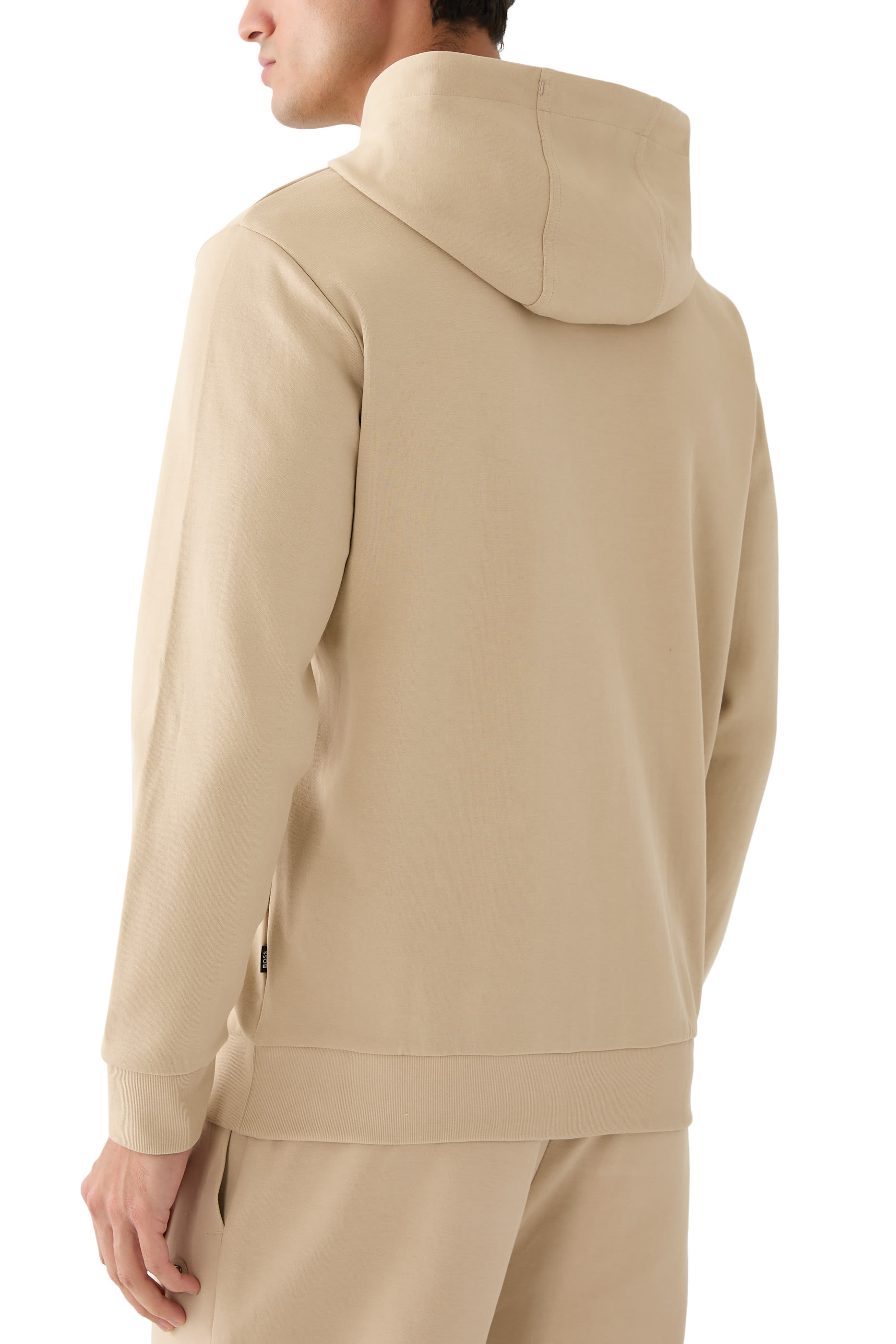 سويت شيرت بقصة عادية وسحاب