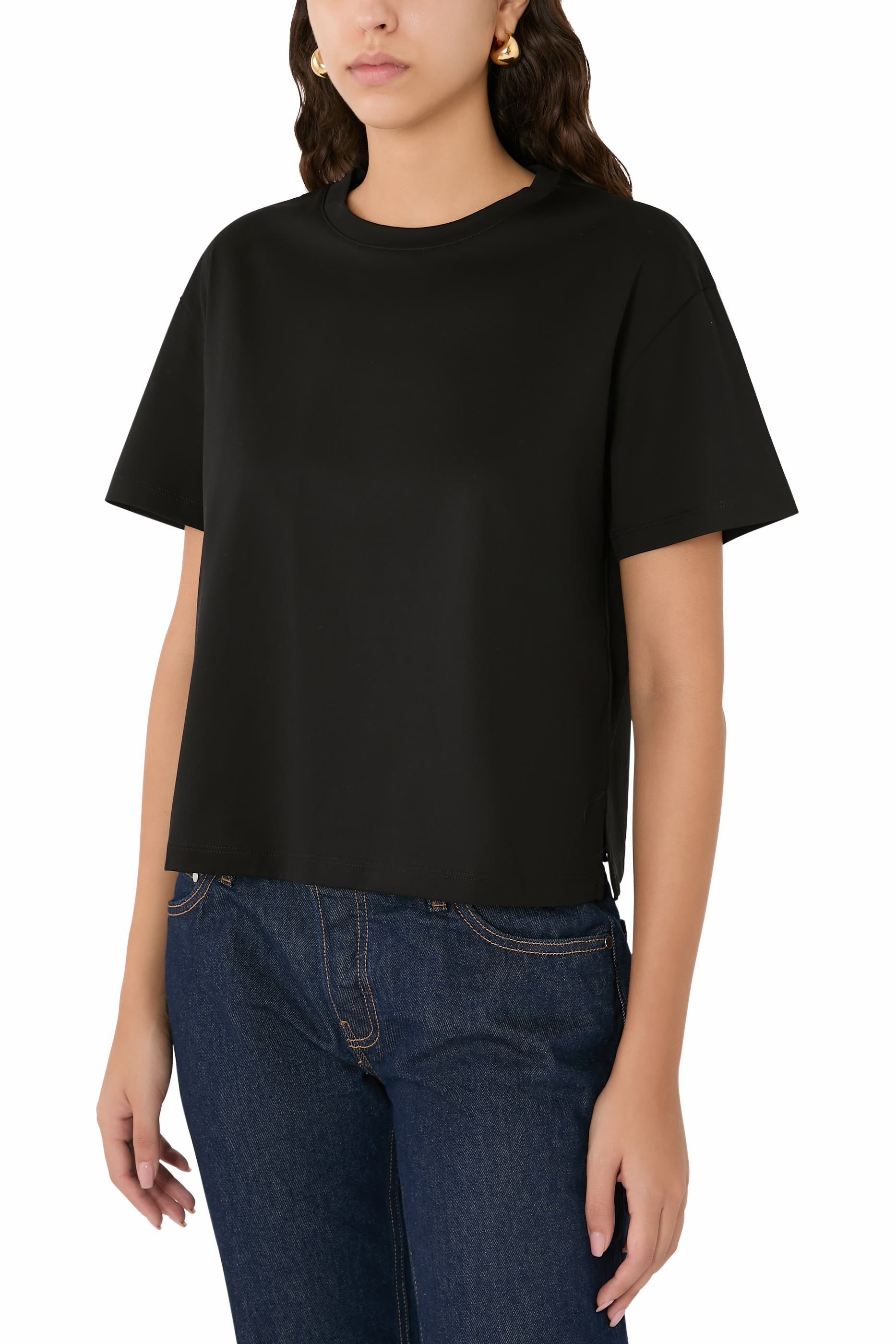 تيشيرت بطبعة شعار الماركة صغير