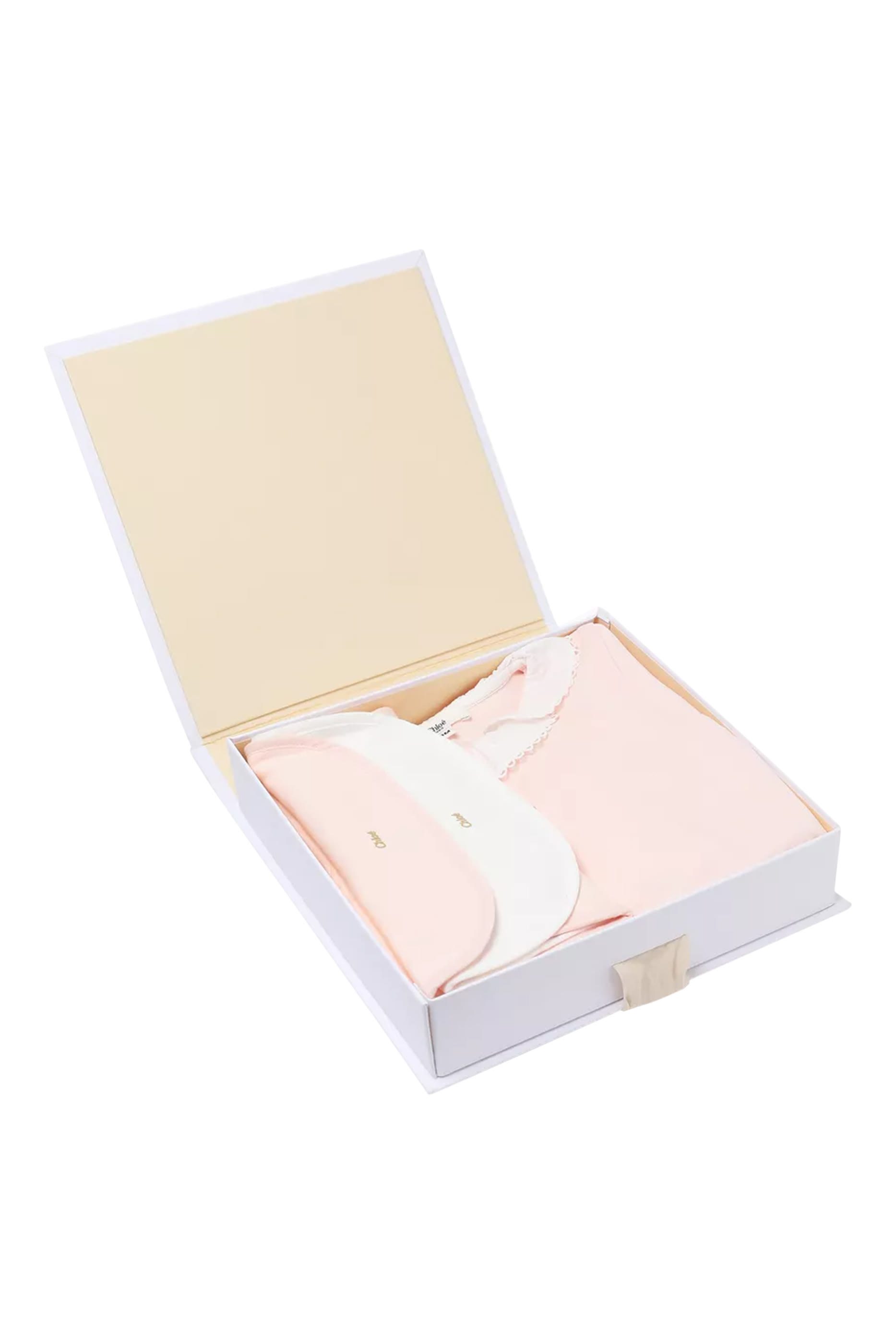 طقم بودي سوت و 2 مريلة قطن للاطفال