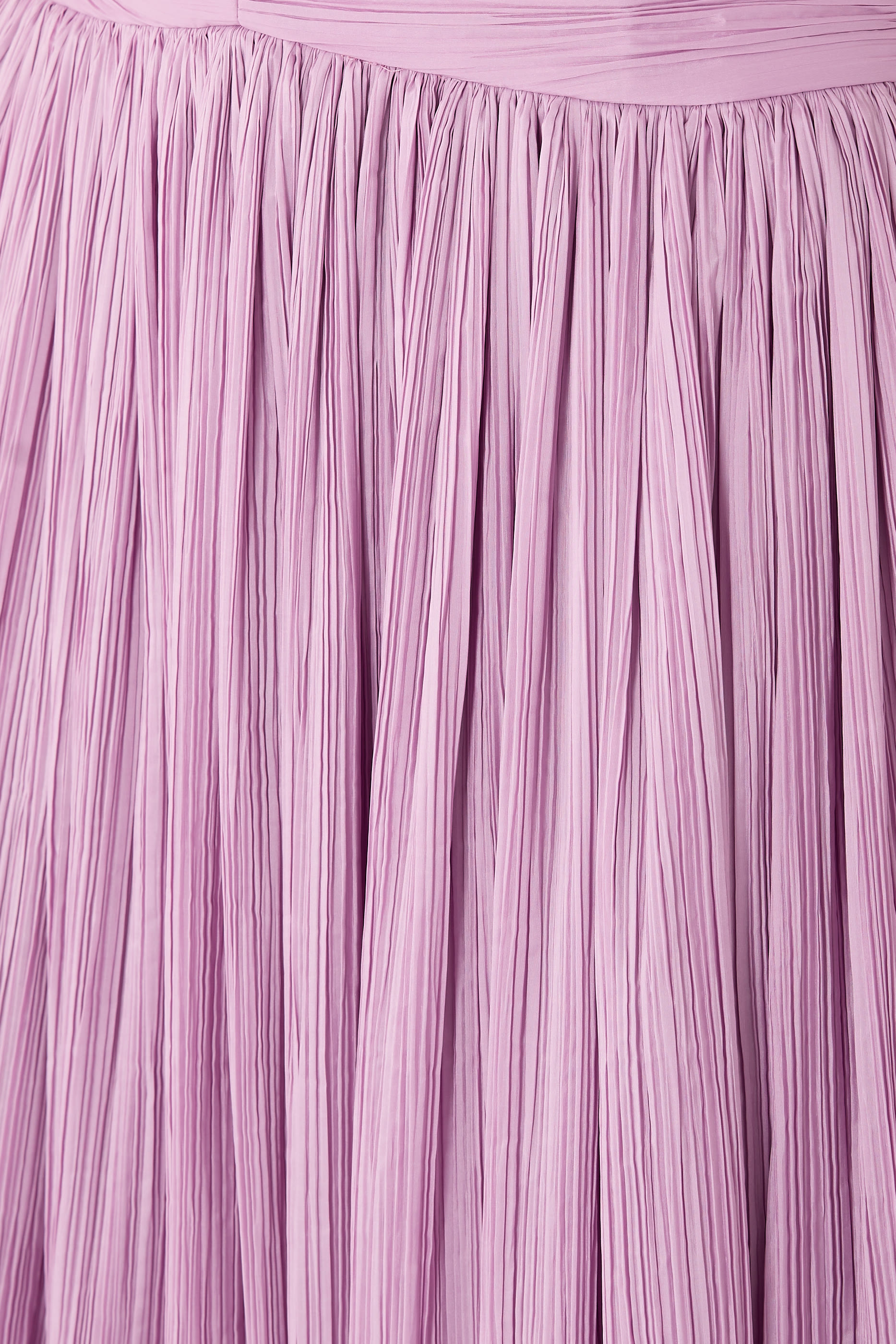 فستان سهرة أوبريلا بلا حمالات بطيات