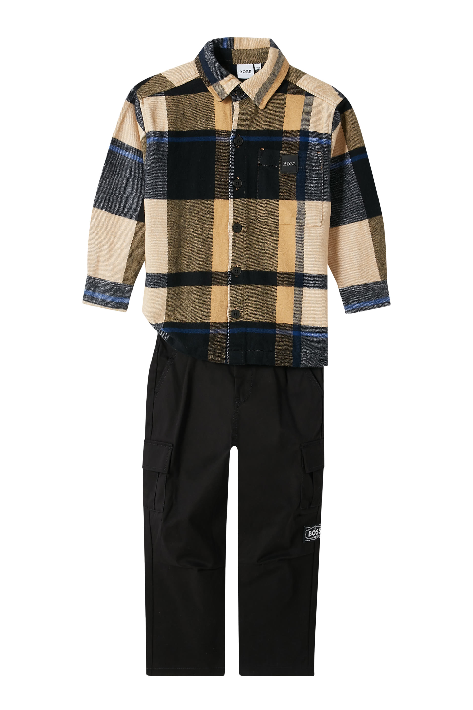 قميص بأكمام طويلة للأطفال