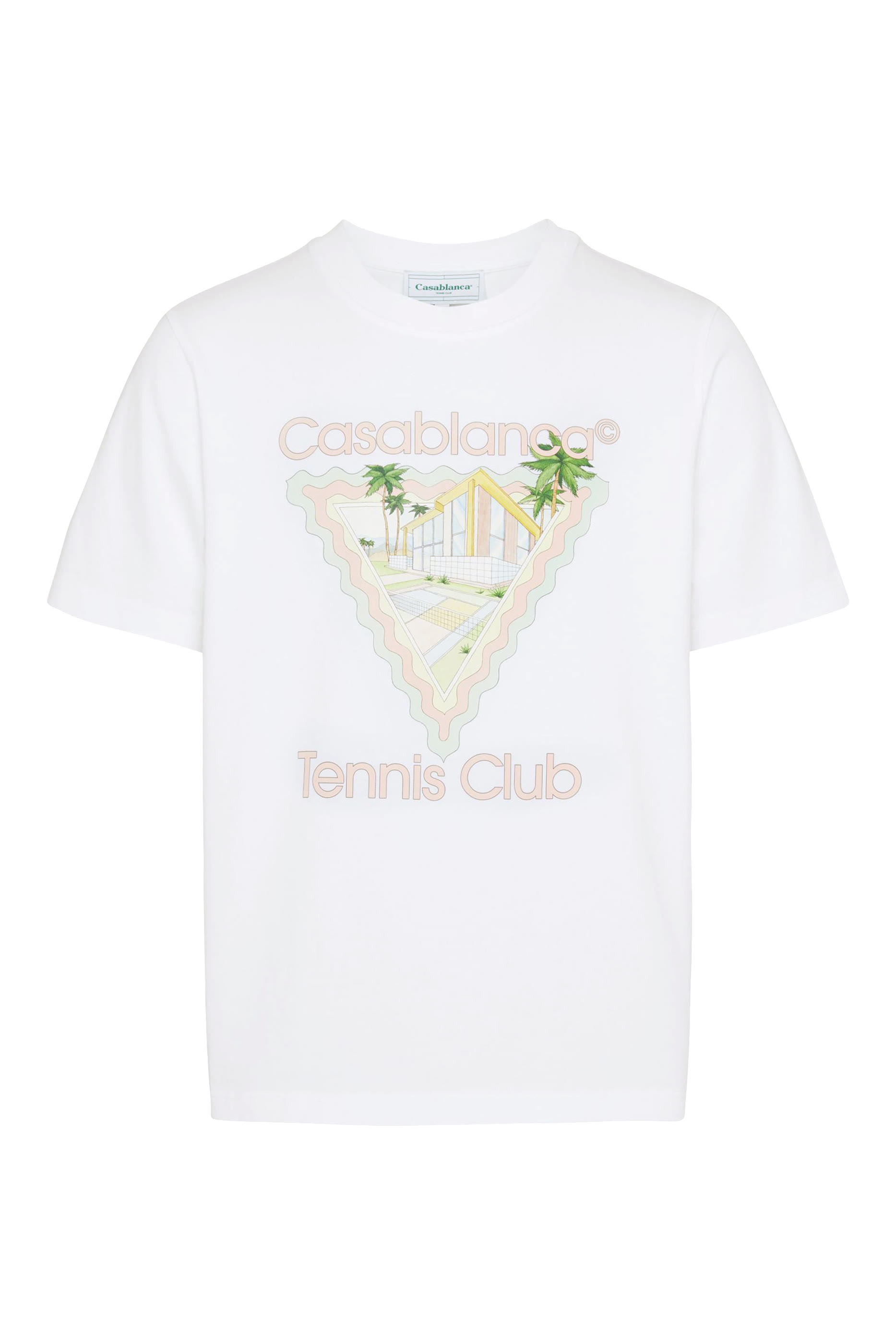 تيشيرت بطبعات شعار تنيس كلوب الشهير
