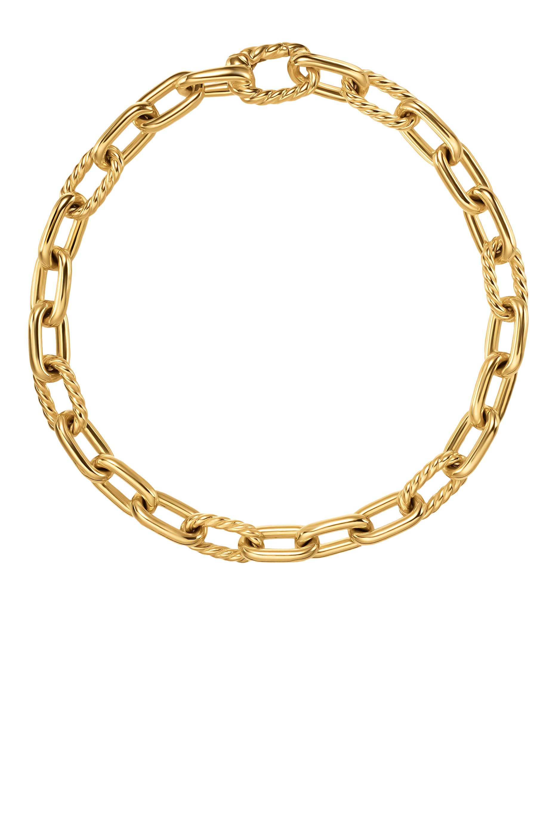 سوار ماديسون بتصميم سلسلة، ذهب أصفر عيار 18