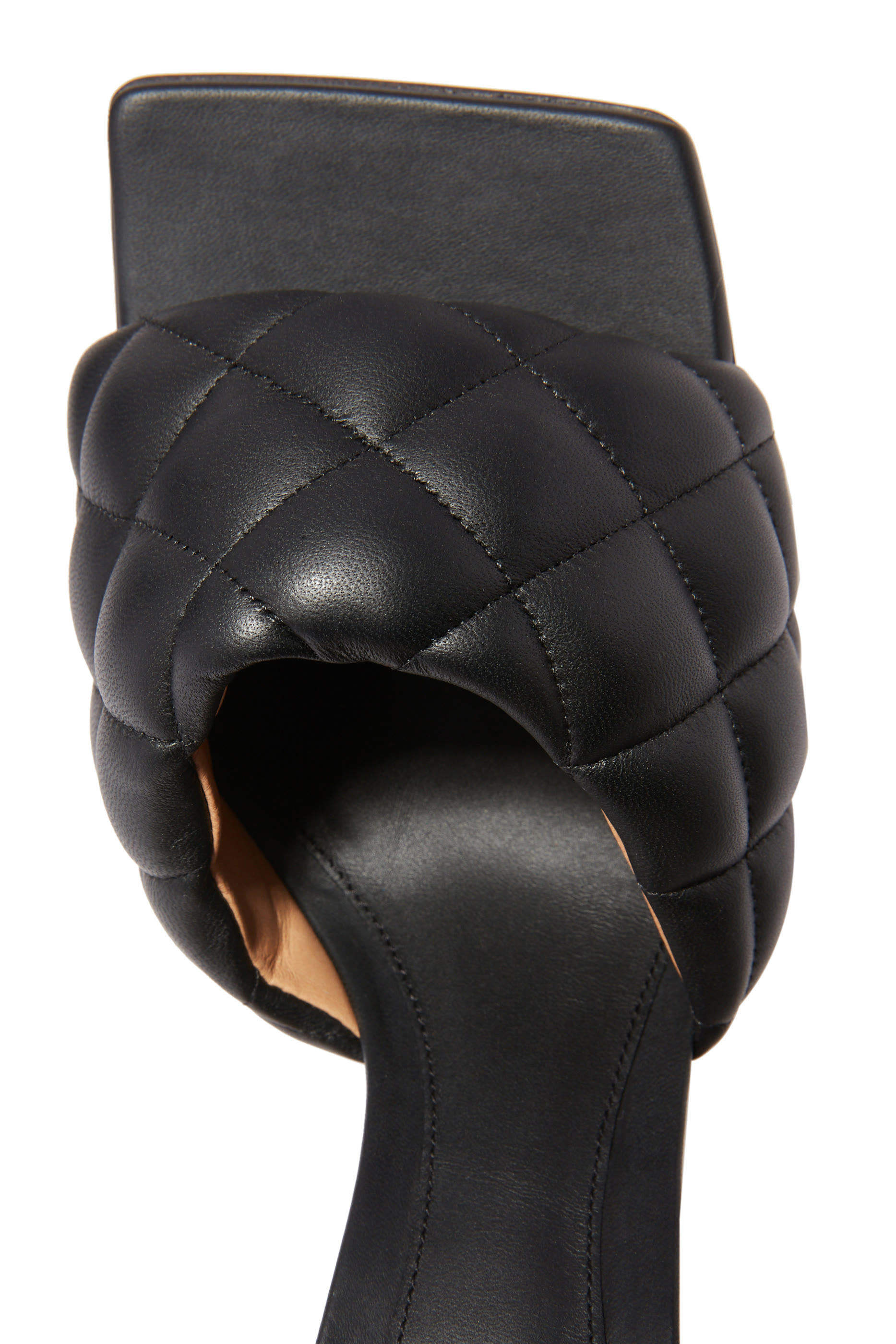Quilted Leather Mules