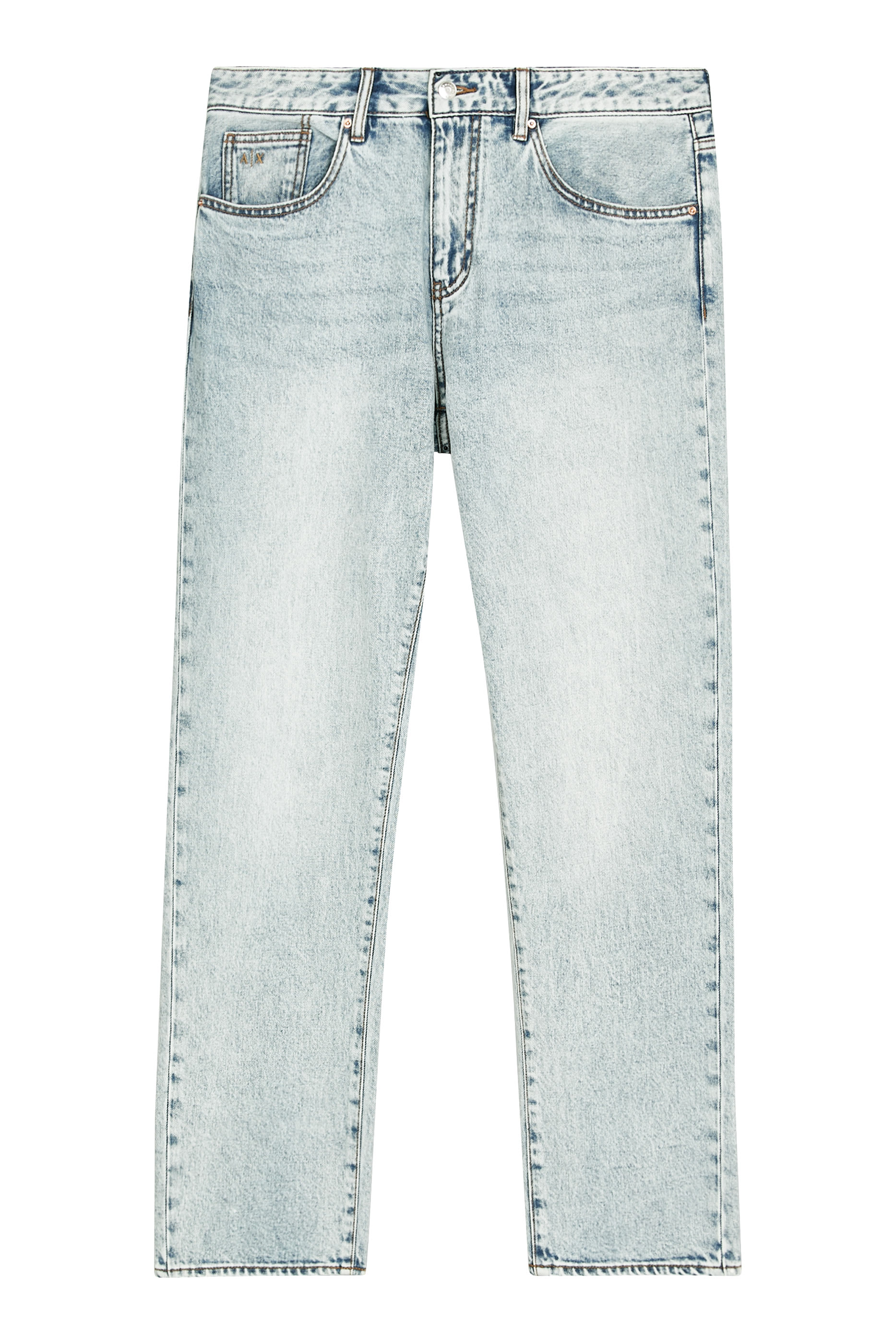 بنطال جينز وان بلوك اب بقصة ضيقة