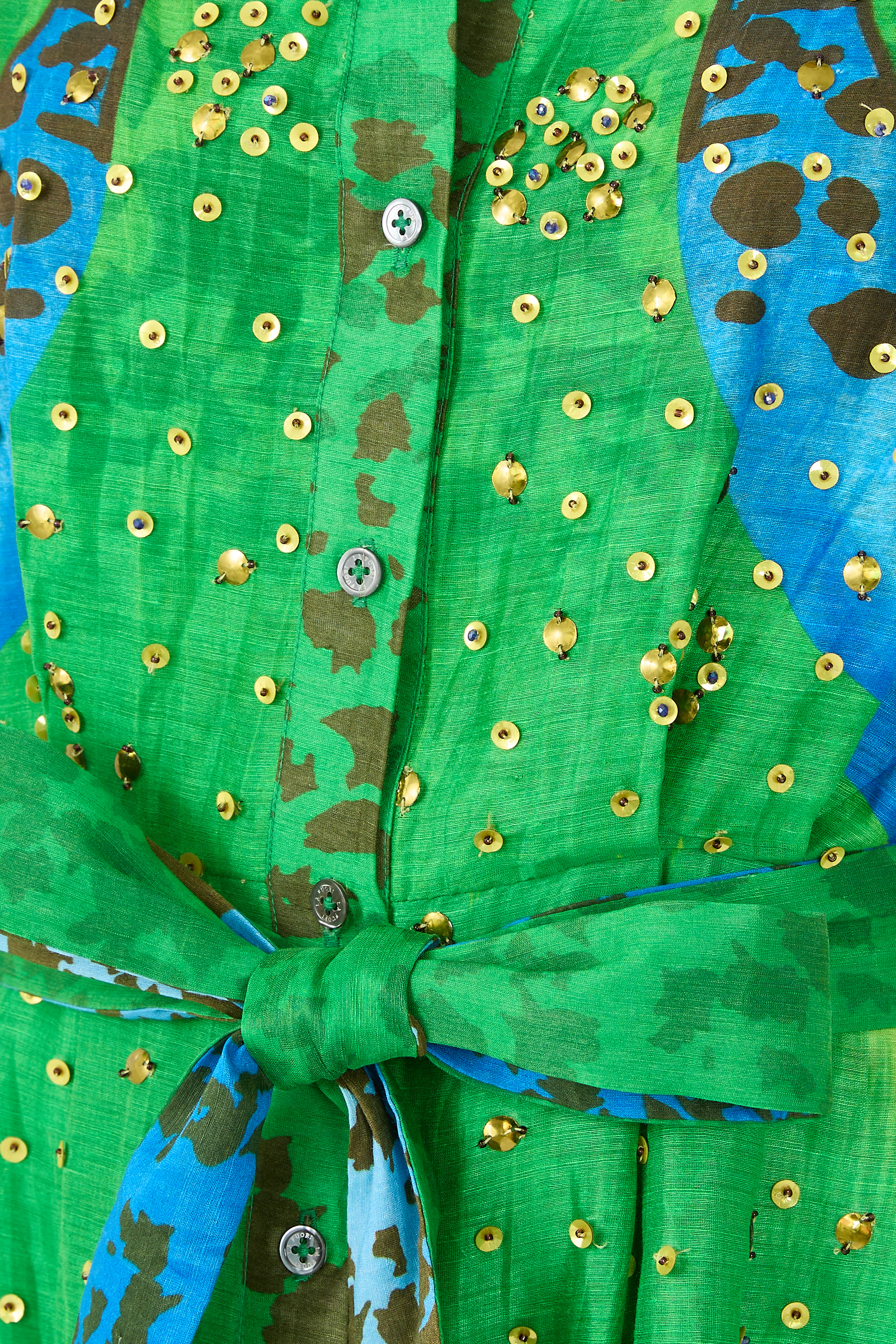 فستان فيردي فورست بنمط قميص