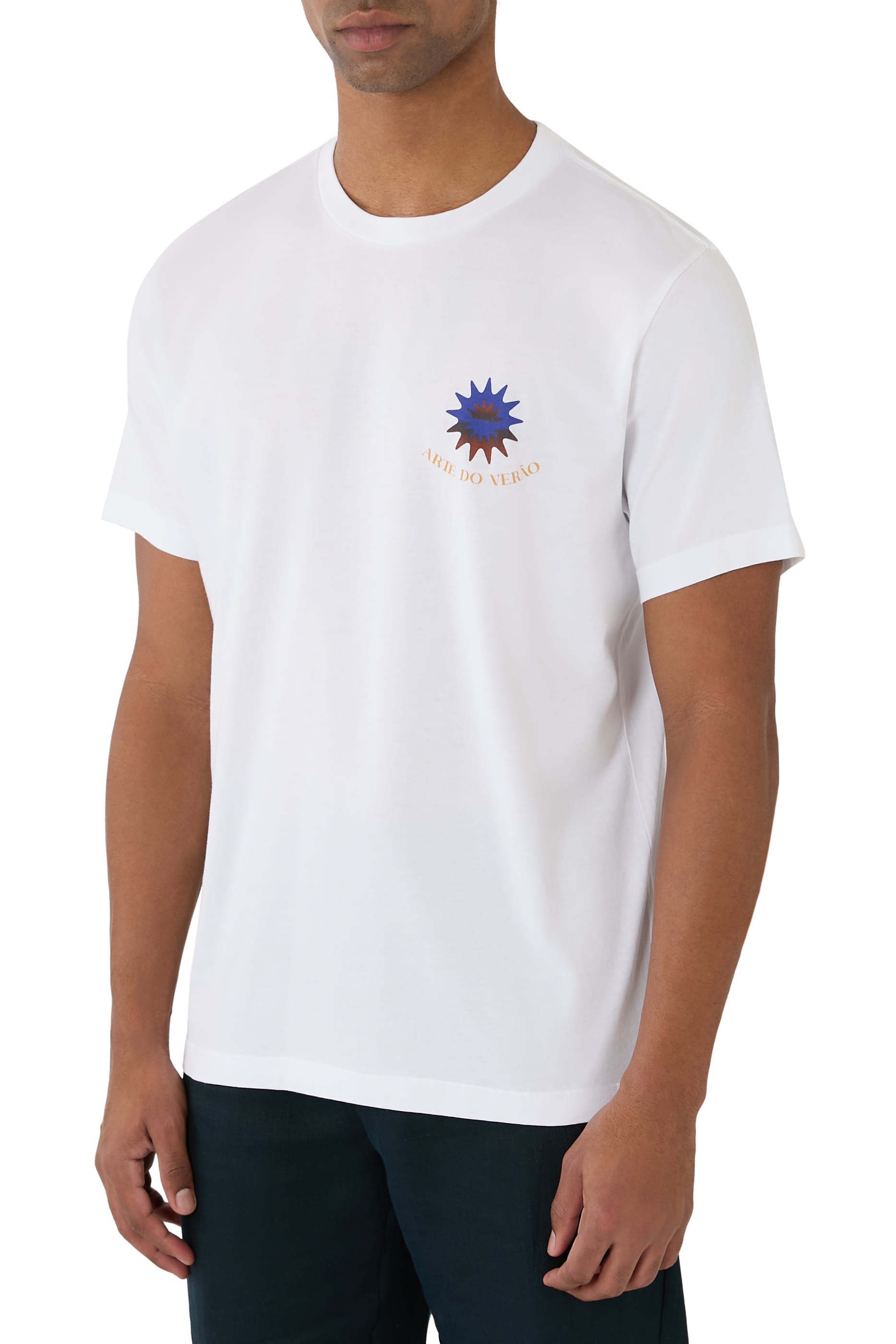 تيشيرت دينيس بطبعات قطن