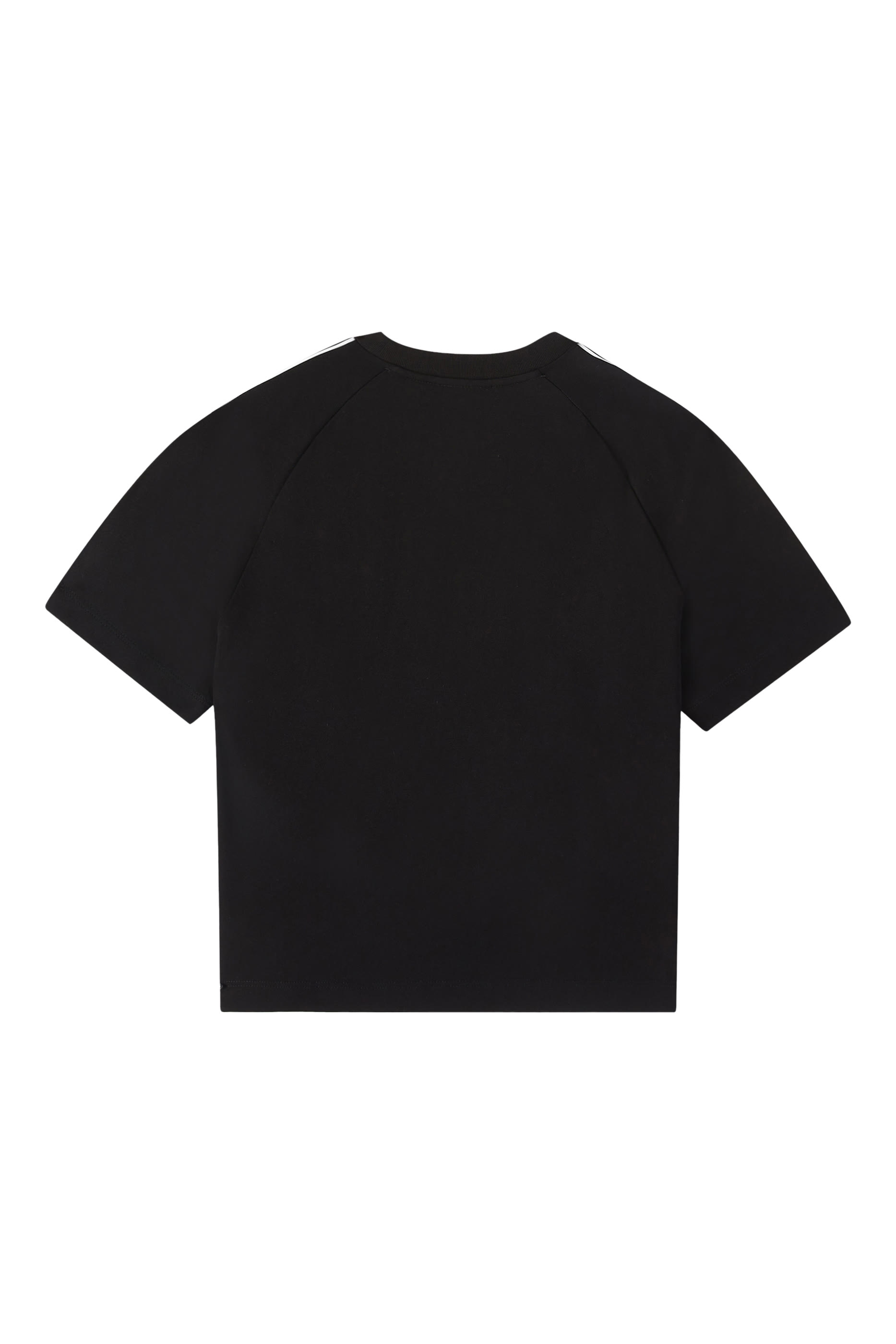 تيشيرت بطبعة شعار 7 خطوط وشعار الماركة