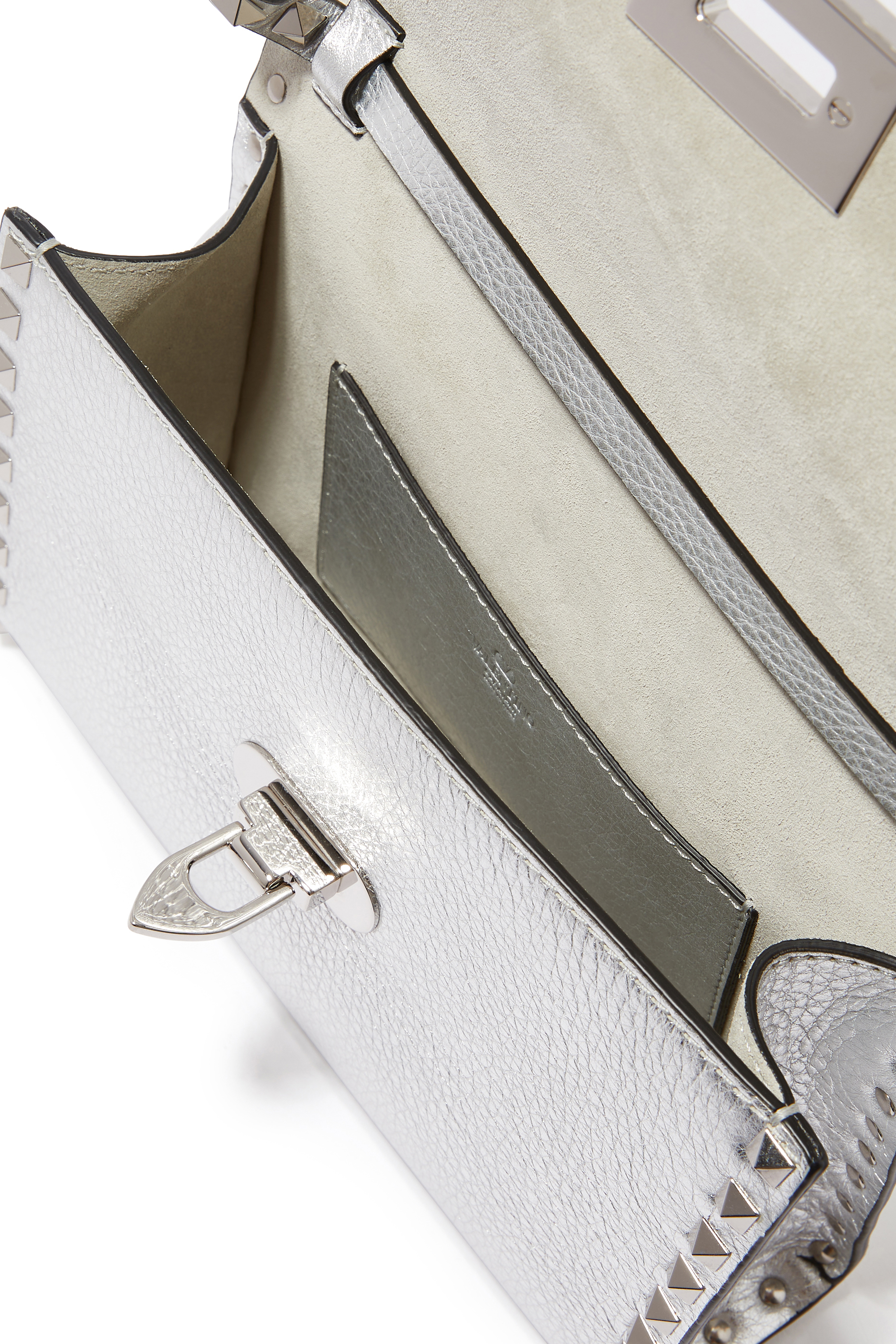 حقيبة كتف بحلي هرمية