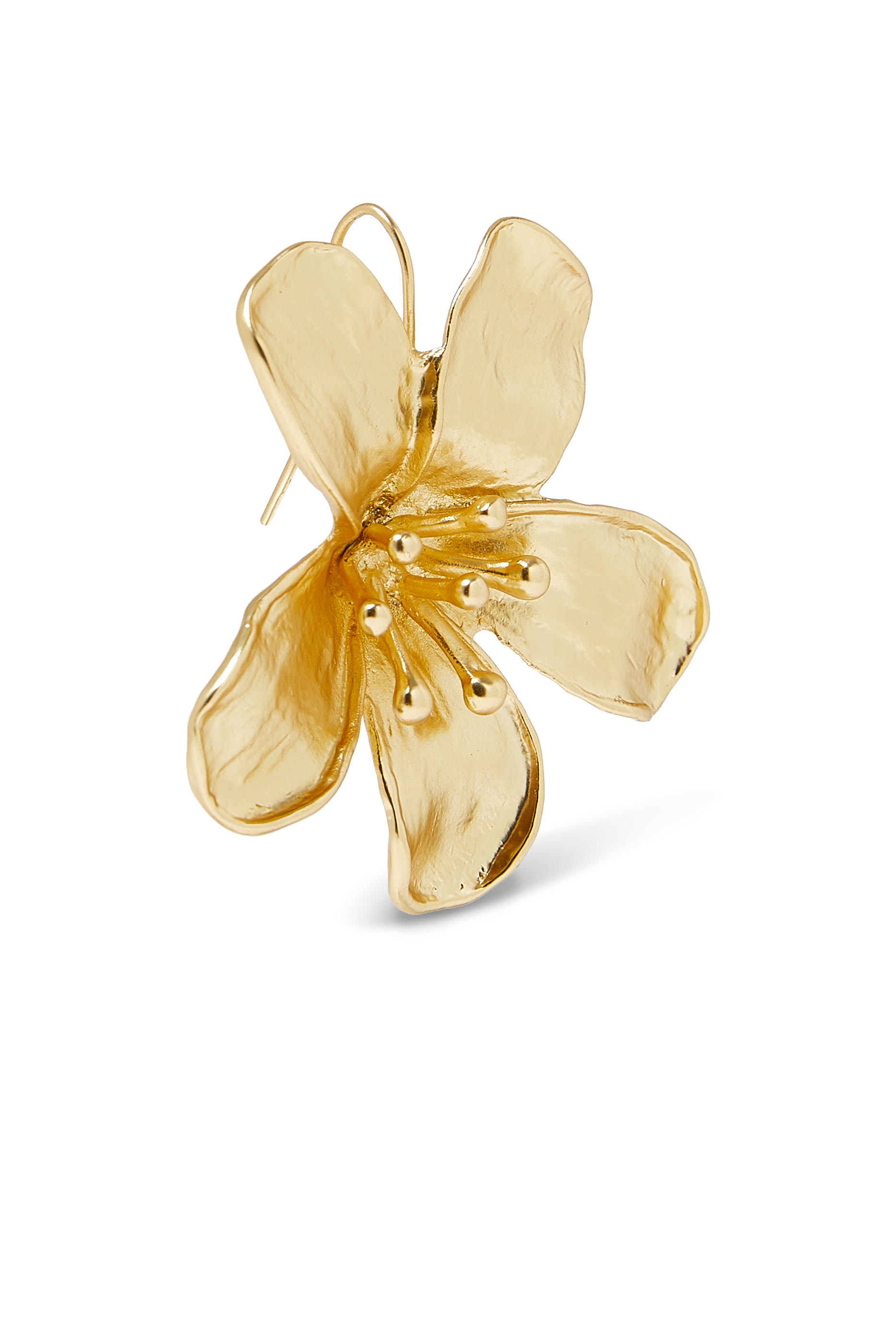 أقراط تينا متدلية بتصميم زهرة 