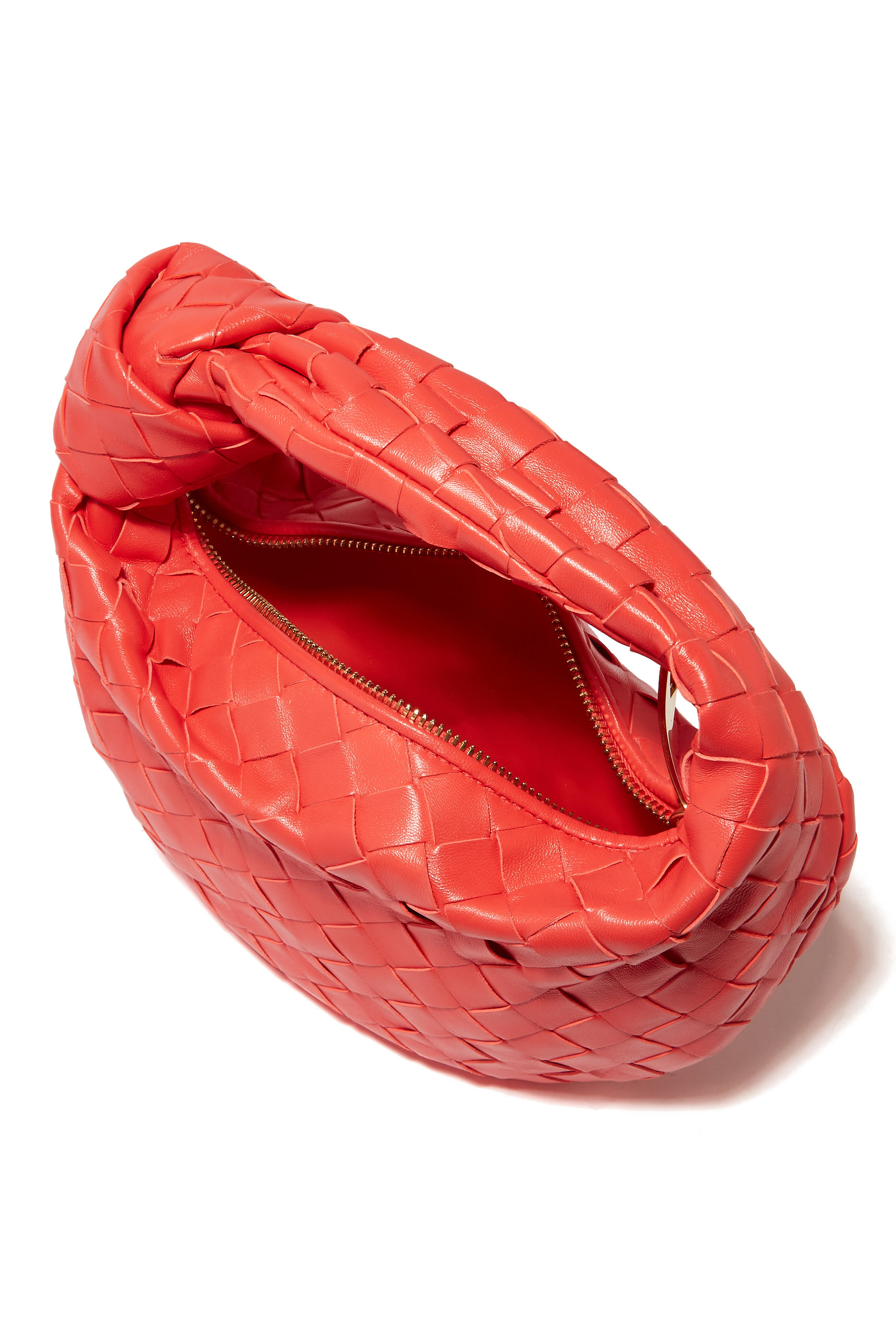 حقيبة جودي صغيرة بتصميم مجدول