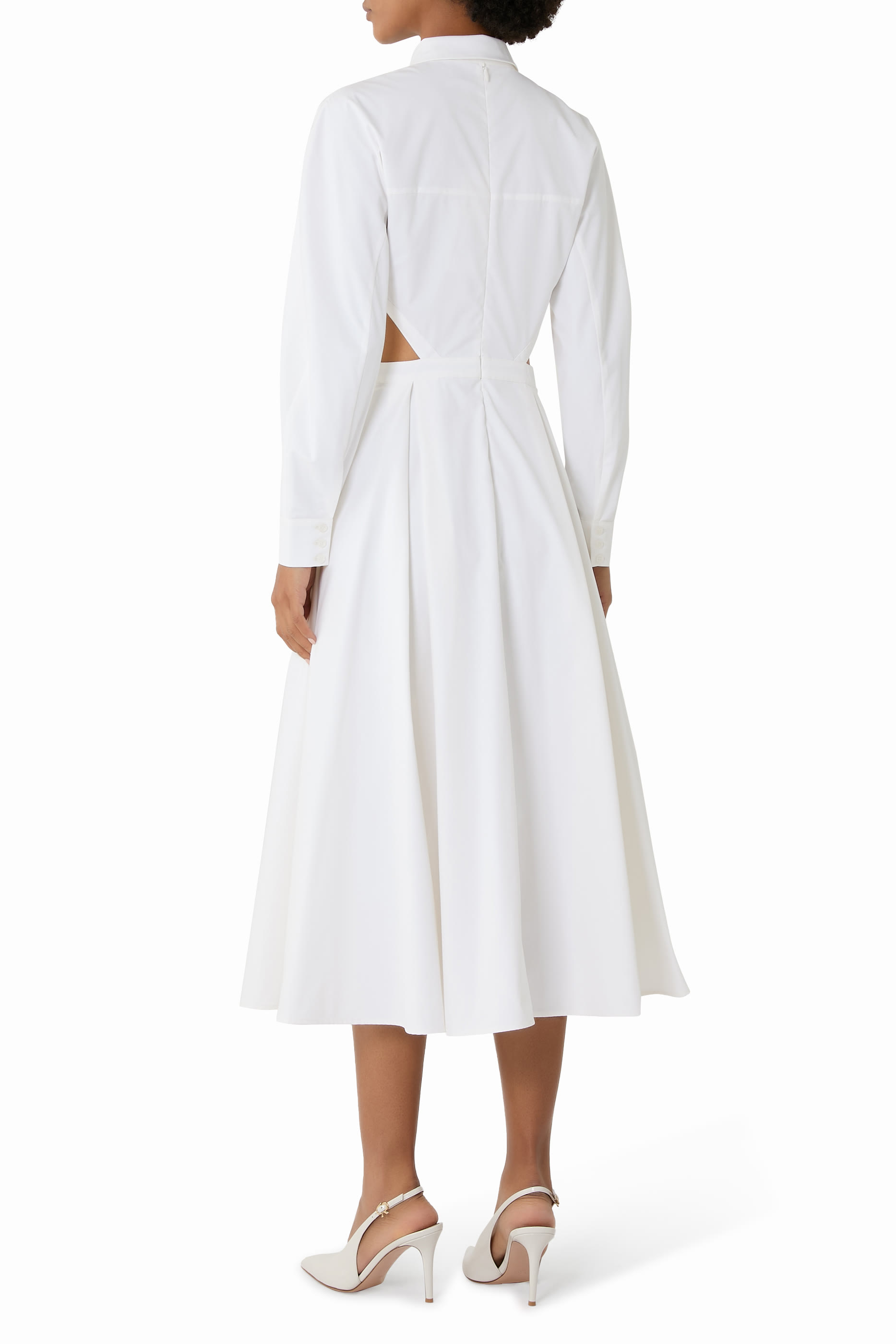  فستان مورفي مطرز قطن