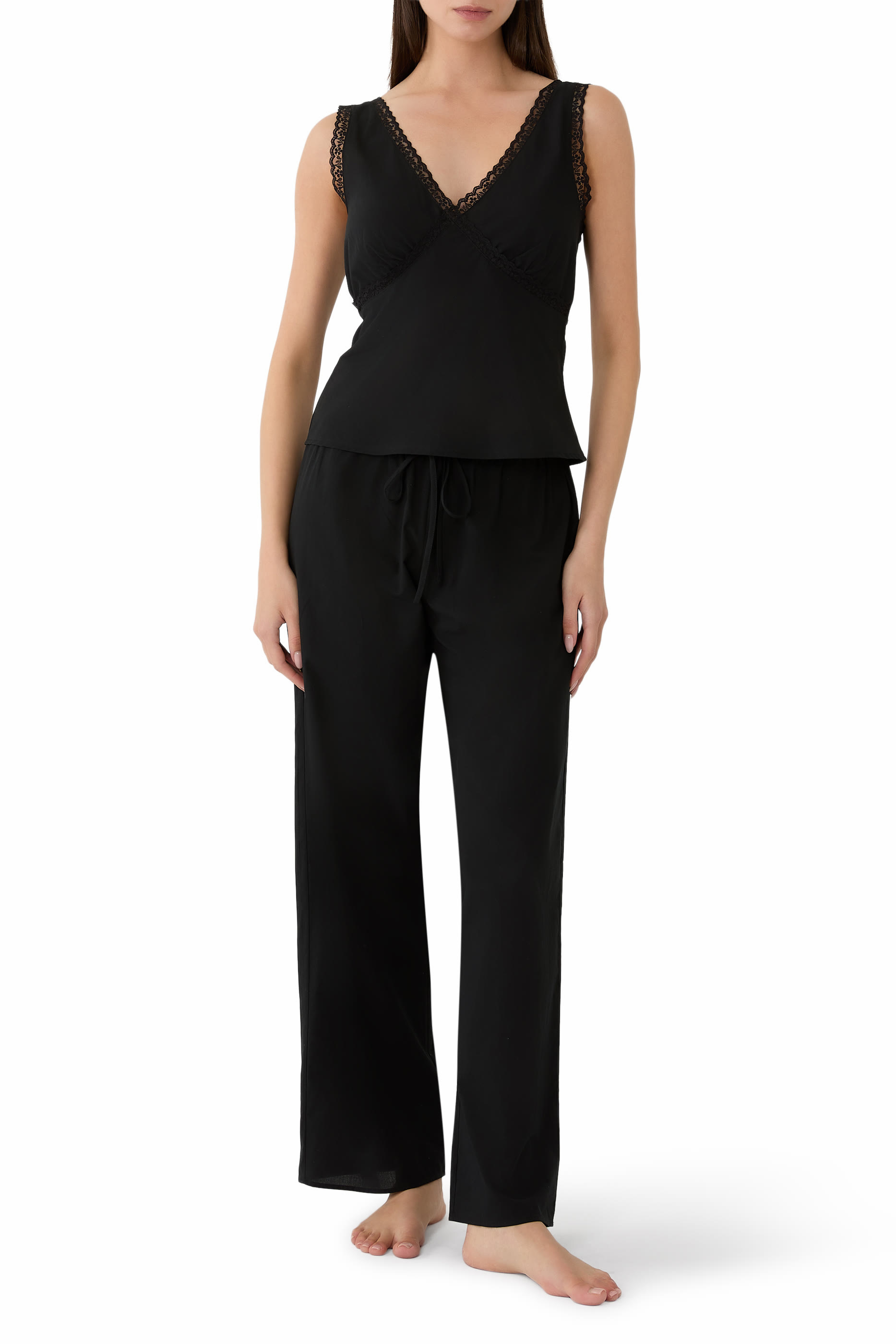 بنطال قطن فوال