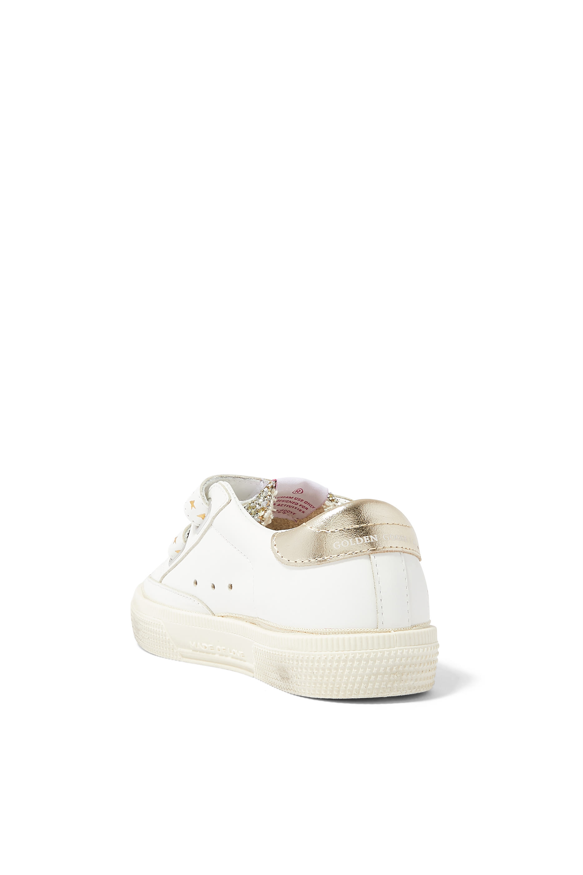 Kids May School Glitter Sneakers