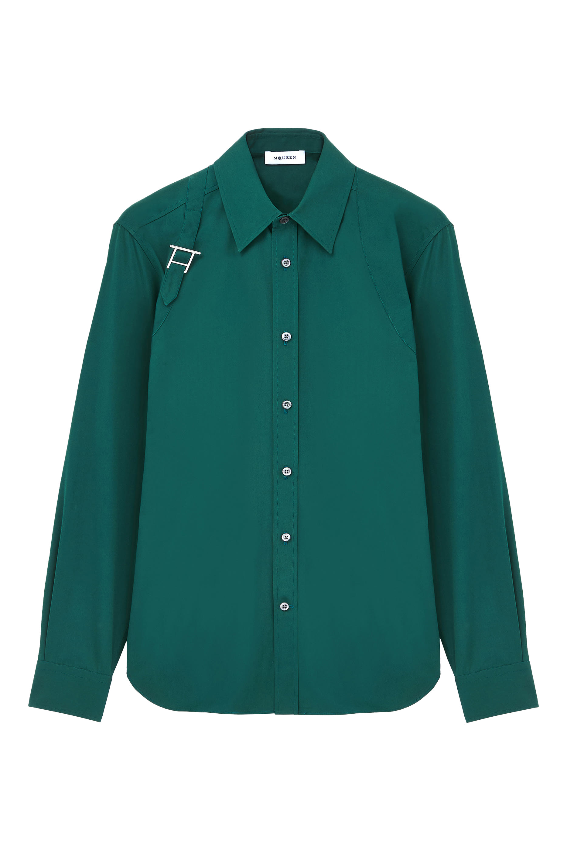 قميص هارنيس بمشبك بتصميم حرف T