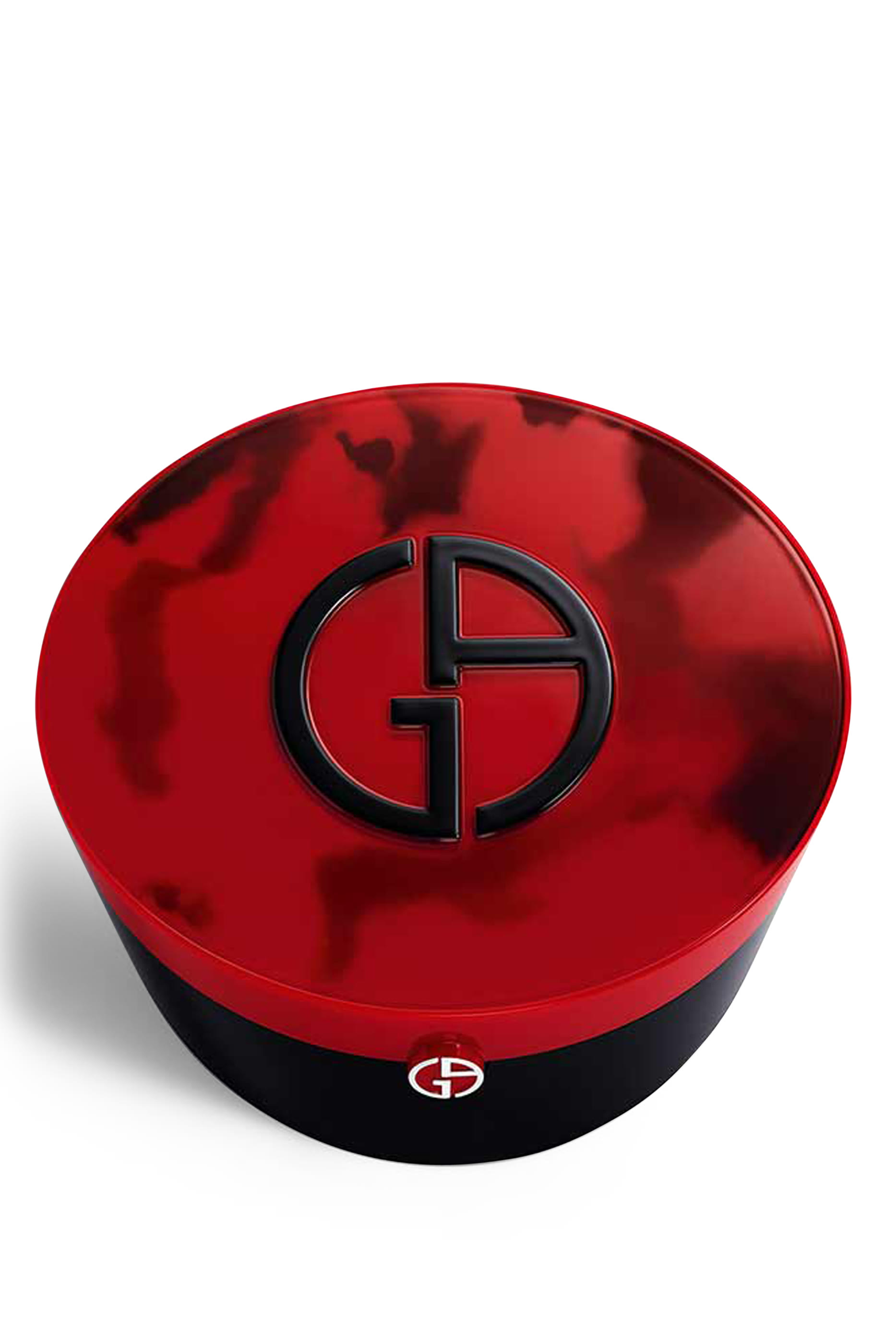 علبة كريم أساس بإسفنجة قابلة لإعادة الملء ماي ارماني تو جو أحمر لامع